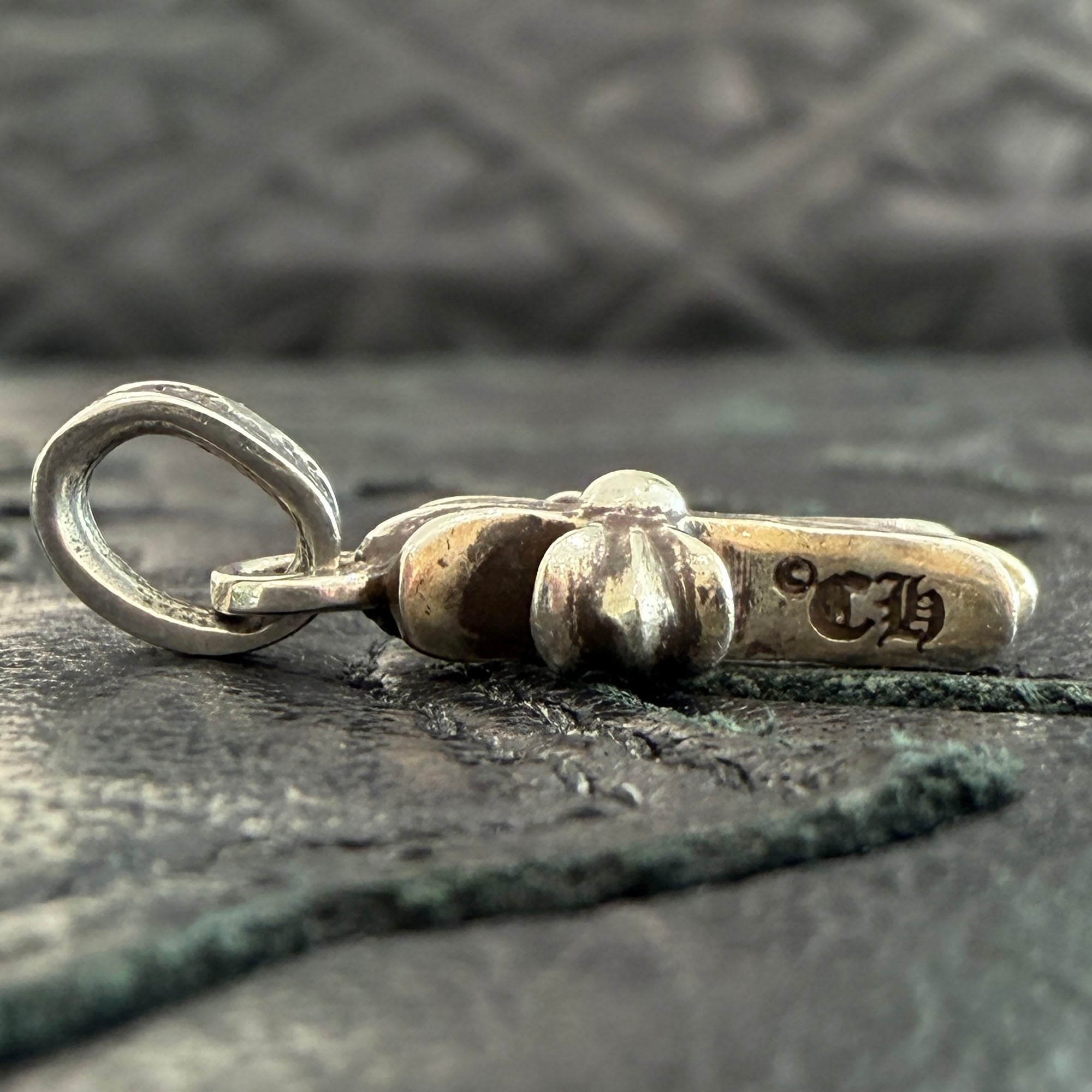 CHROME HEARTS Baby Fat Cross Pave Diamond Pendant Top クロムハーツ ベビーファット クロス パヴェダイヤモンド ペンダントトップ