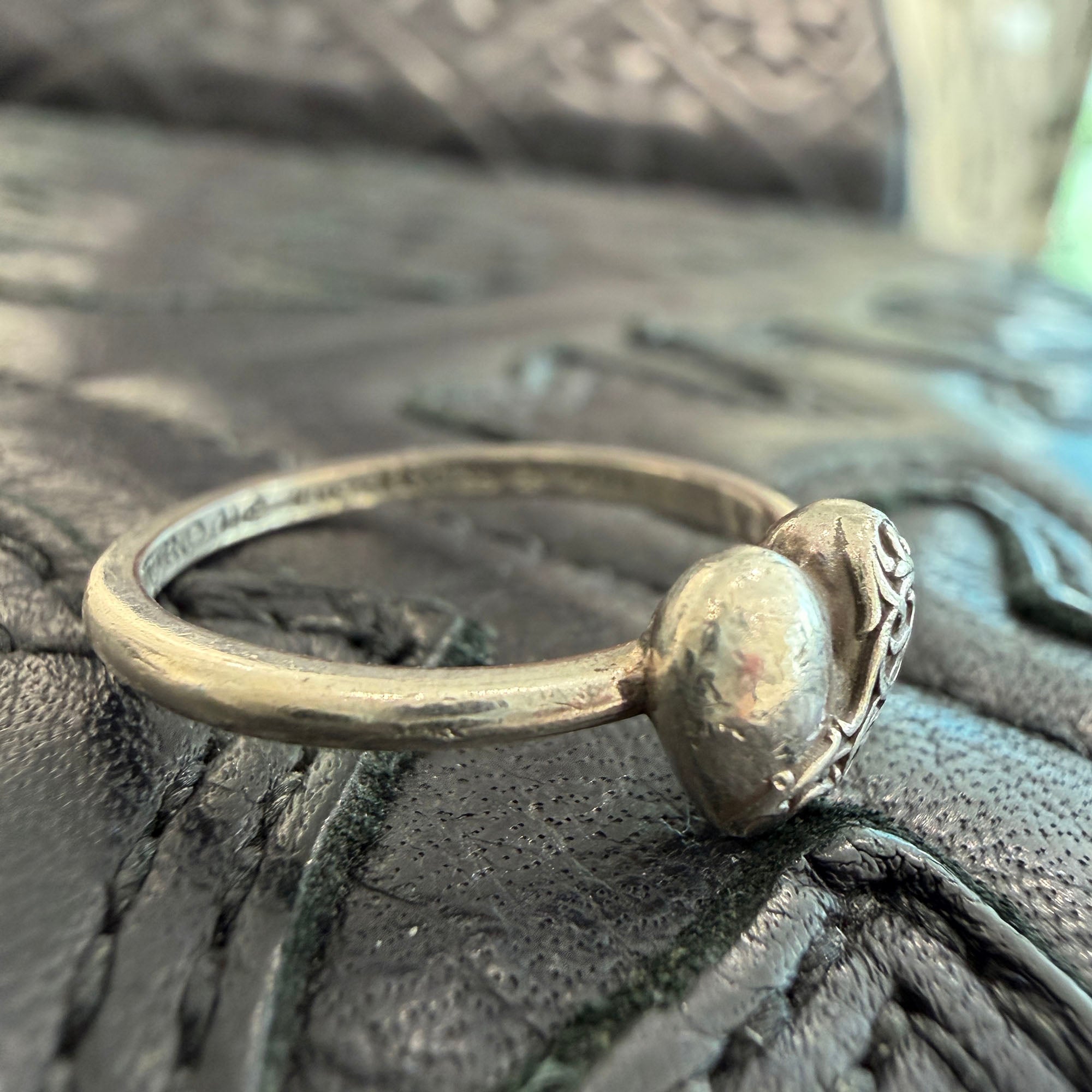 CHROME HEARTS BUBBLEGUM HEART Ring Size 11.5号 クロムハーツ バブルガム ハート リング サイズ11.5号