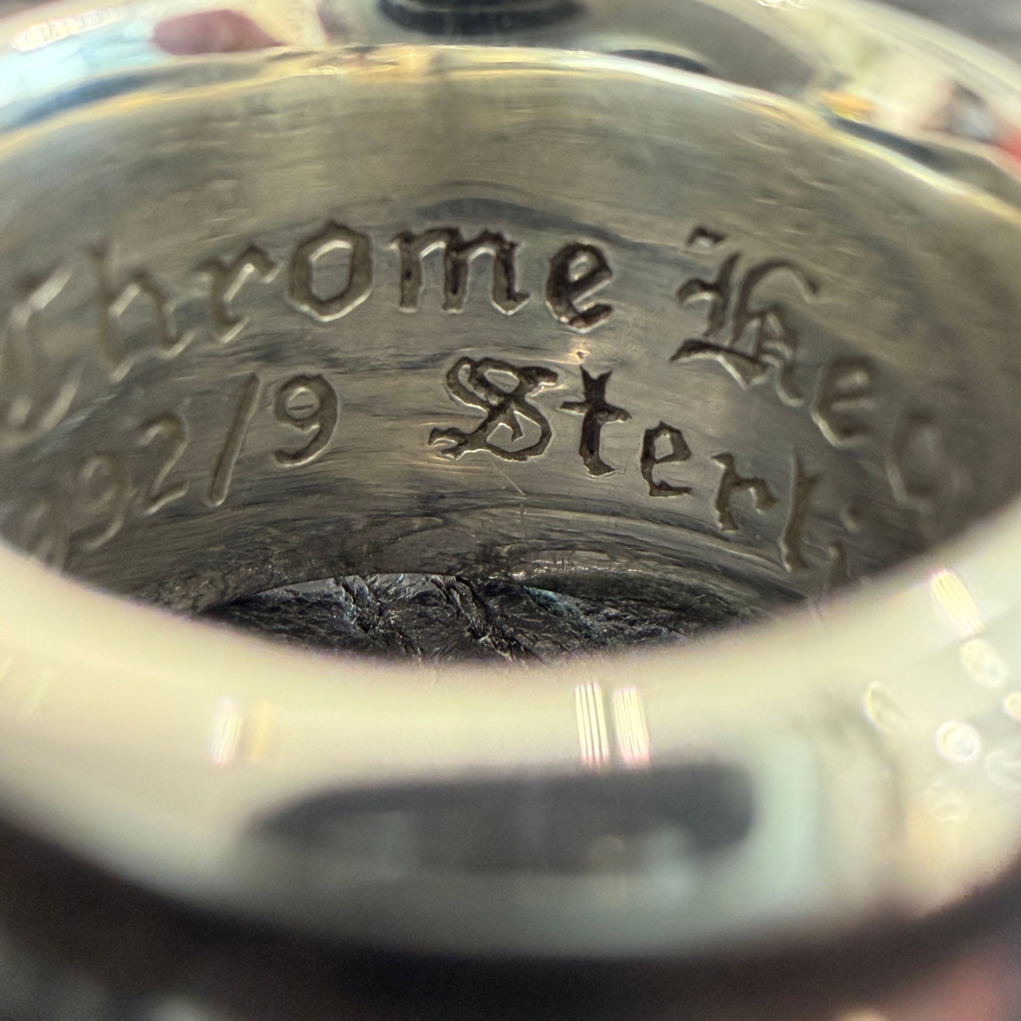 CHROME HEARTS Dagger Ring Pave Diamond Size 7号 クロムハーツ ダガーリング パヴェ ダイヤモンド サイズ7号