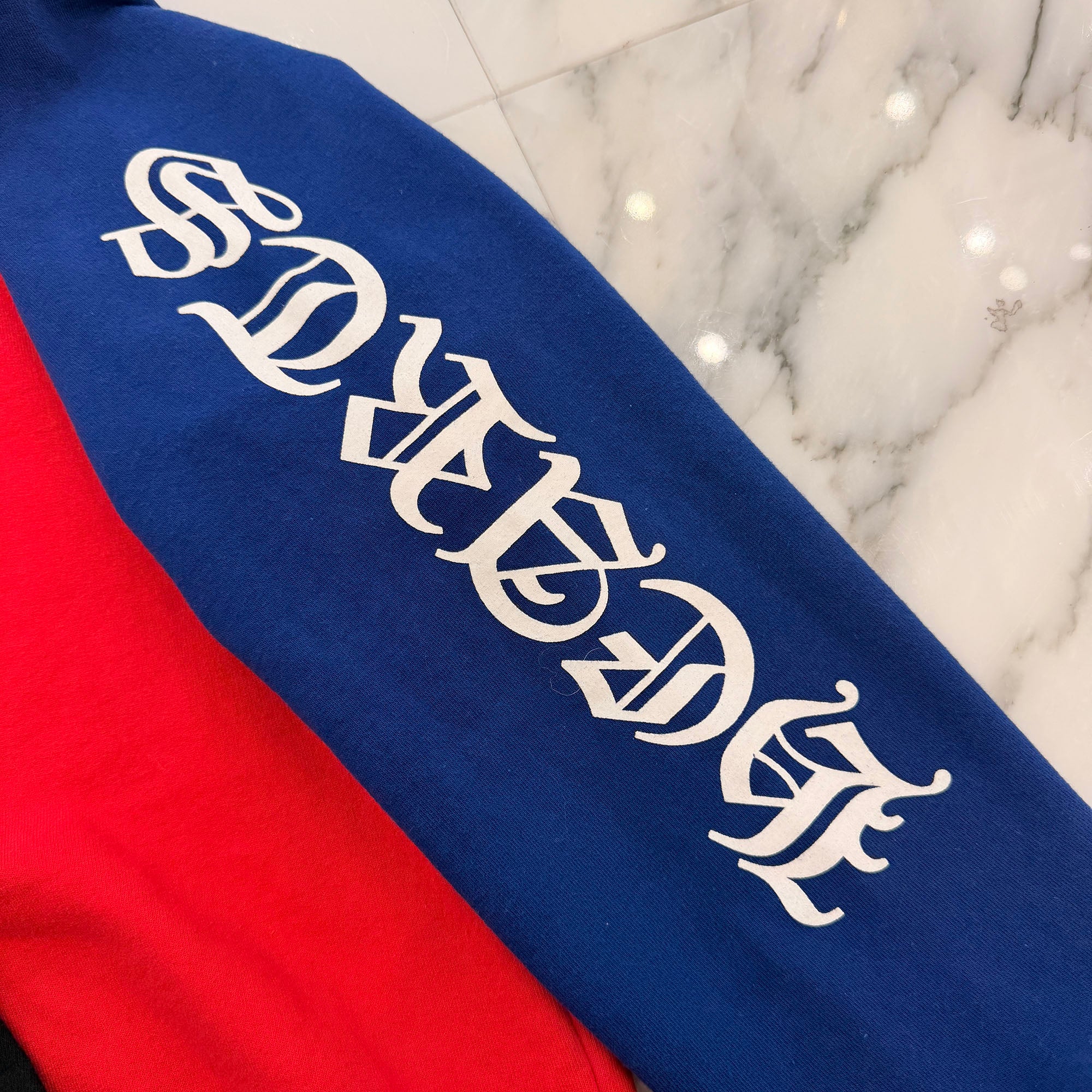 CHROME HEARTS × MATTY BOY Chomper Horseshoe Trico Pullover Hoodie Size M クロムハーツ × マッティボーイ チョンパー ホースシュー トリコカラー プルオーバーフーディ サイズM