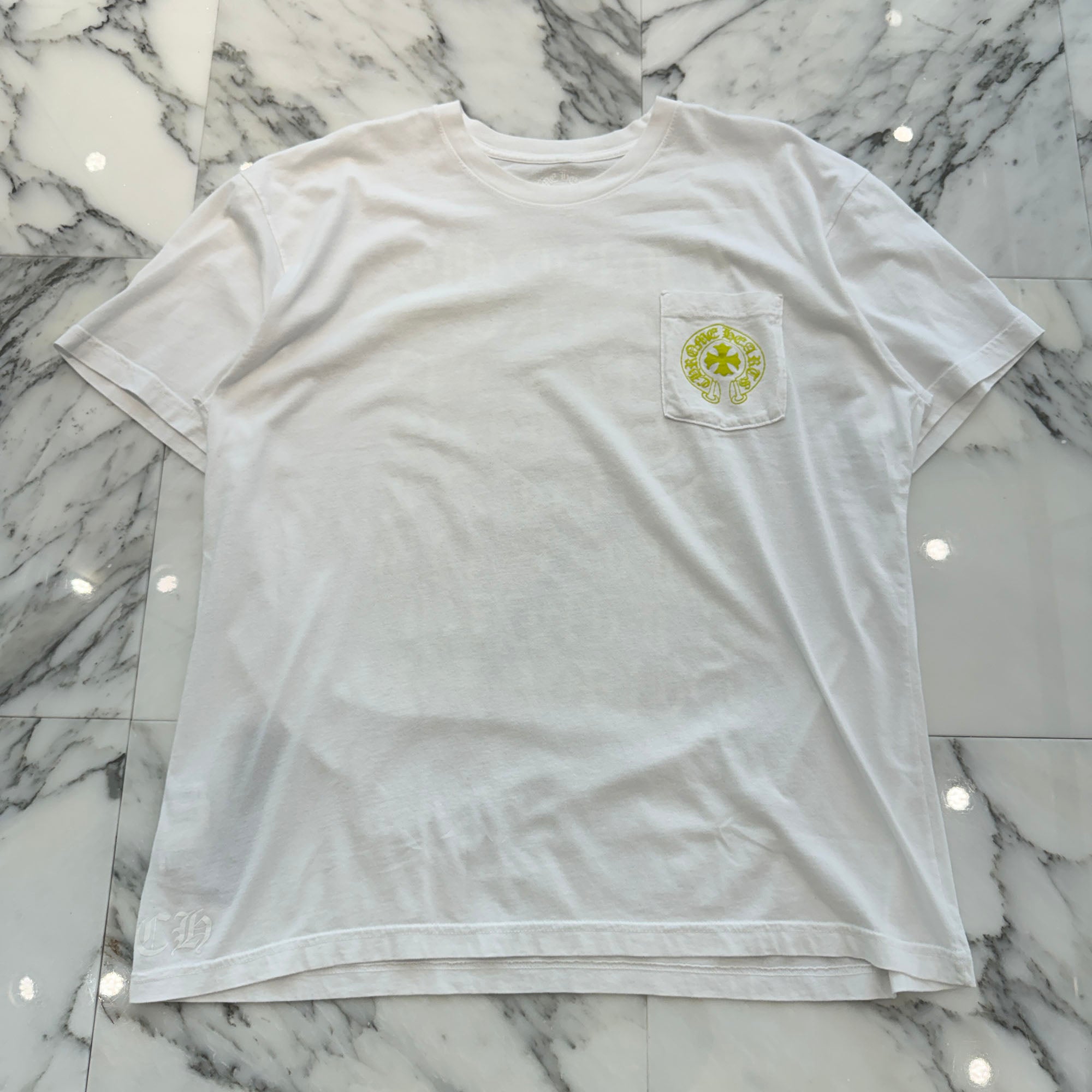 CHROME HEARTS Made In Hollywood Vertical Logo Tee Size XXL クロムハーツ メイドインハリウッド ヴァーティカルロゴ Tシャツ サイズXXL