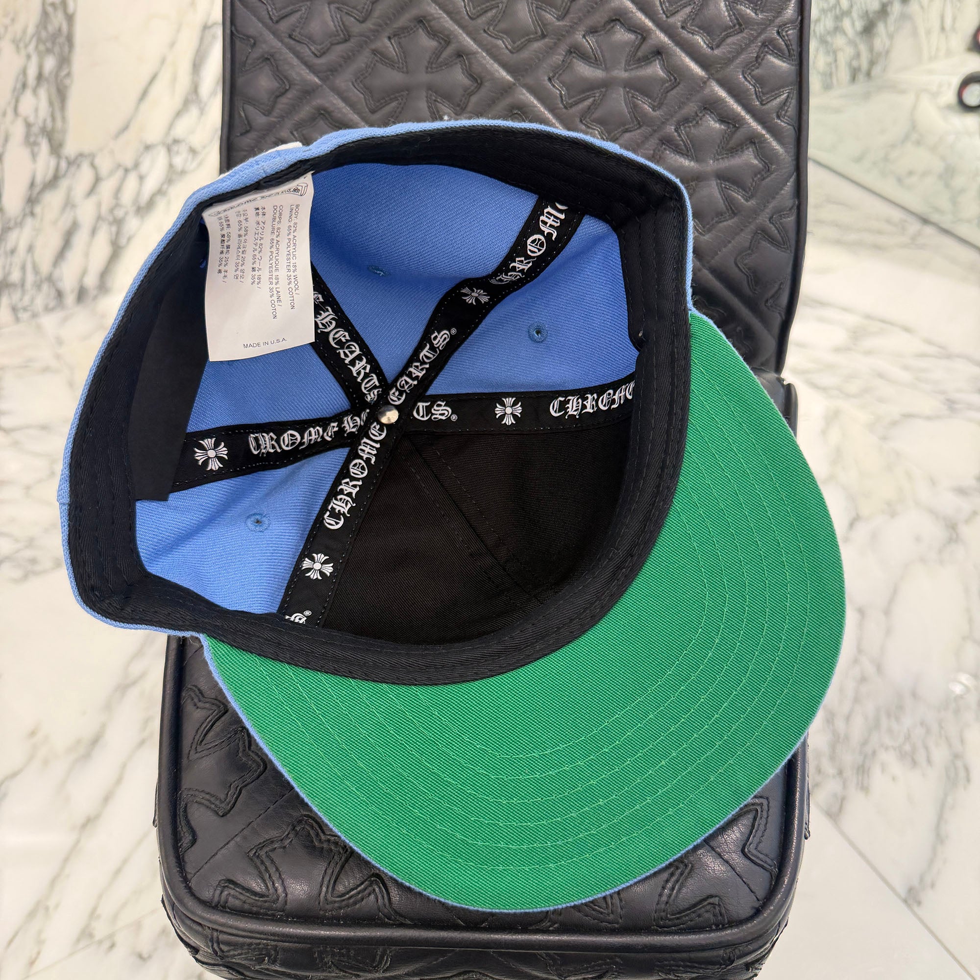 CHROME HEARTS 2024AW VINY HEART " LOVE YOU " Base Ball Cap Size 7 1/2 (59.6cm) クロムハーツ ヴィニーハート "ラブユー" ベースボールキャップ サイズ7 1/2 (59.6cm)