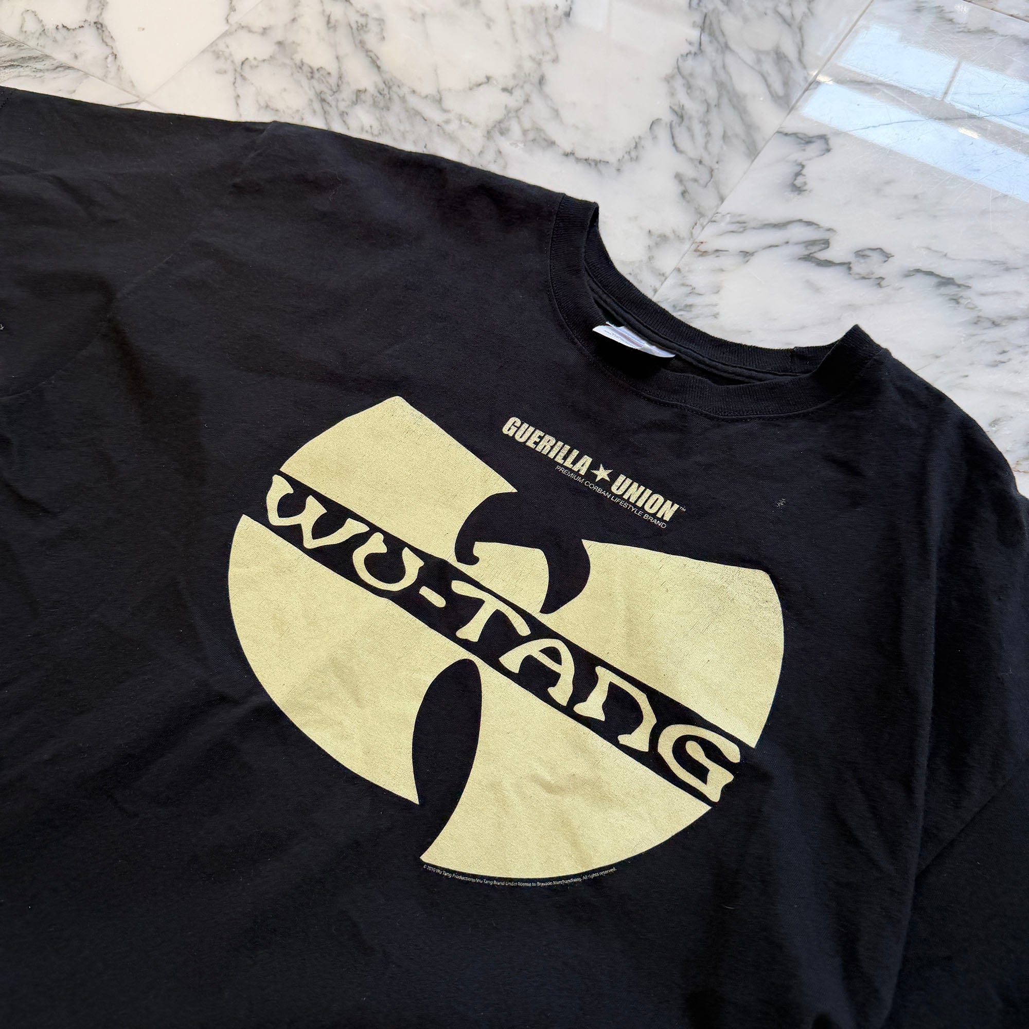 Vintage 00's Wu-Tang Clan Rock The Bells "GUERILLA UNION 2010" hanes S/S Tee Size 2XL ヴィンテージ 00's ウータン・クラン ロック・ザ・ベルズ "ゲリラ・ユニオン 2010" ヘインズ社製 Tシャツ サイズ2XL