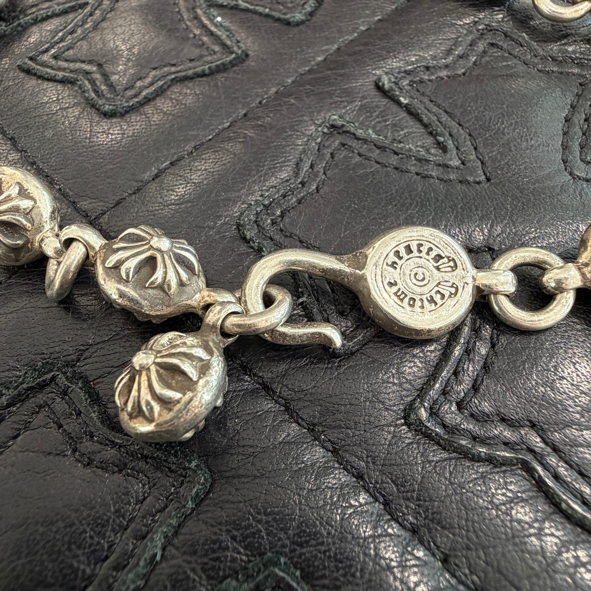 CHROME HEARTS  Cross Ball Necklace #2 Size 20 Inch クロムハーツ クロスボール ネックレス #2 サイズ20インチ