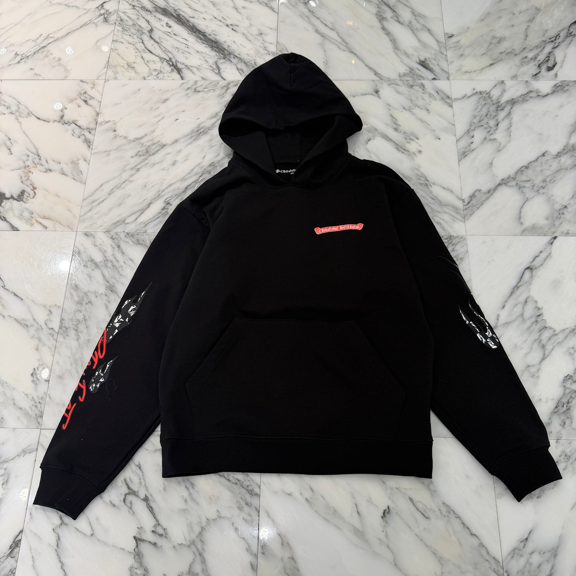 CHROME HEARTS × MATTY BOY PPO STAY FAST RACE TEAM Pullover Hoodie Size M クロムハーツ × マッティボーイ PPO スティファスト レースチーム プルオーバーフーディー サイズM