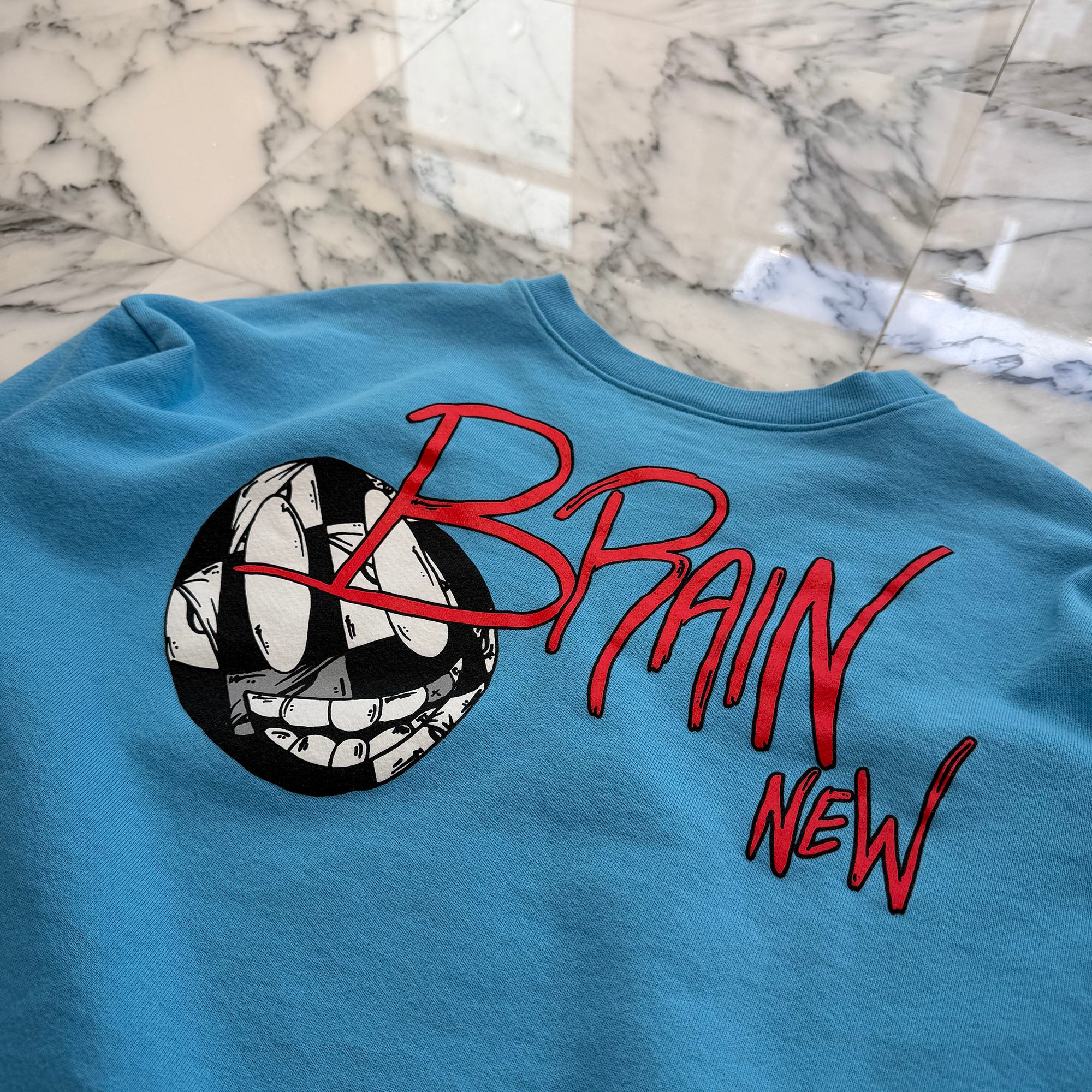 CHROME HEARTS × MATTY BOY 2024SS BRAIN NEW Sweat Shirt Size L クロムハーツ × マッティボーイ ブレインニュー スウェットシャツ サイズL