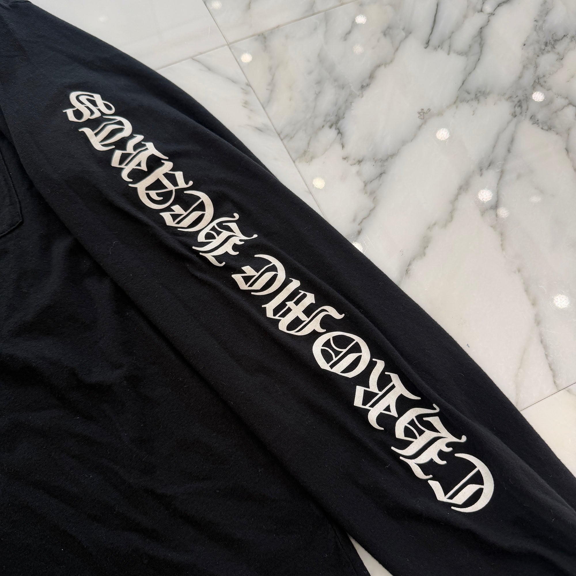 CHROME HEARTS Back Scroll Label Logo Long Sleeve Tee Size XL クロムハーツ バックスクロールラベルロゴ ロングスリーブTシャツ サイズXL