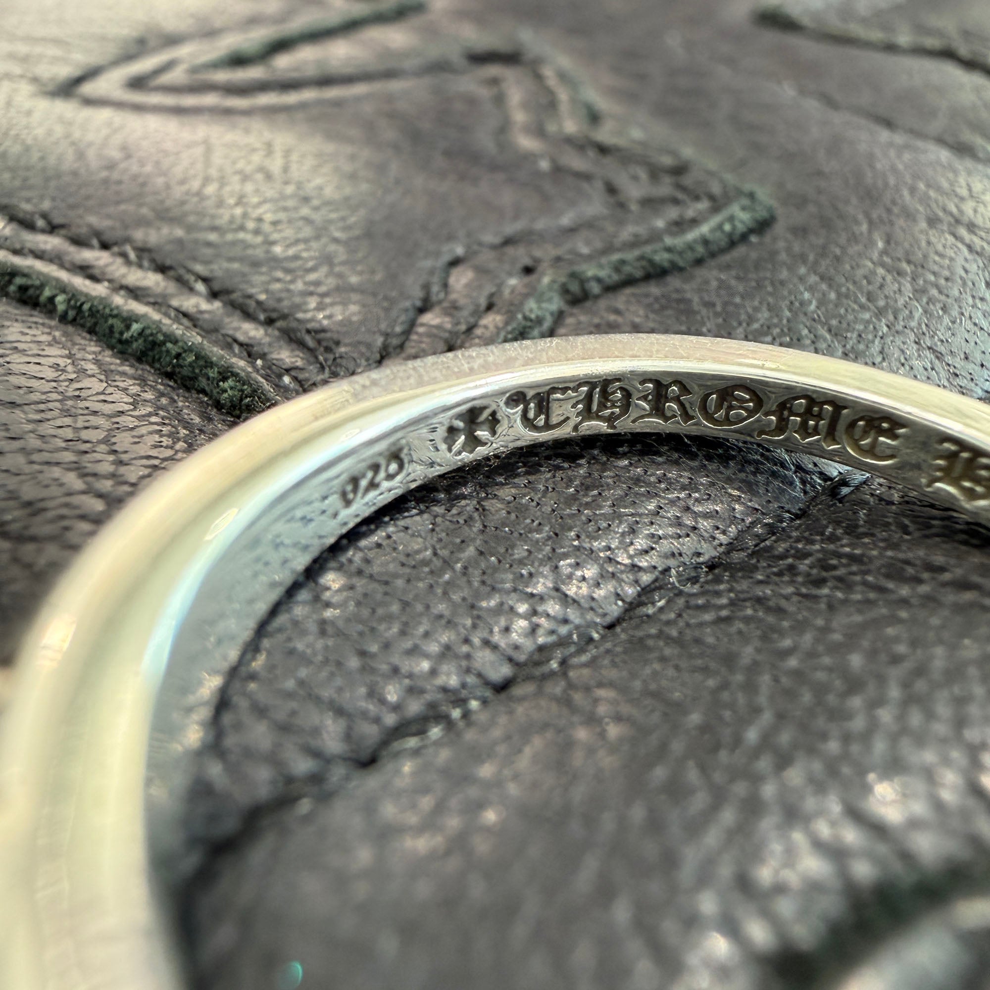 CHROME HEARTS Baby Classic Floral Cross Ring 20.5号 クロムハーツ ベイビークラシック フローラルクロス リング サイズ20.5号