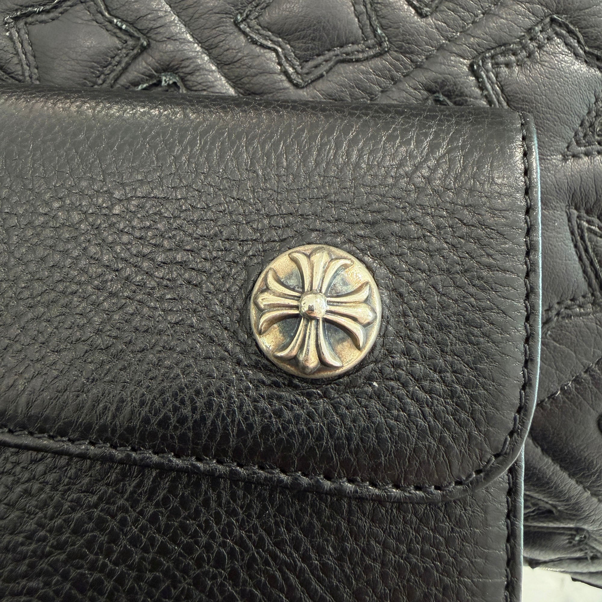 CHROME HEARTS Wave Cross Ball Wallet クロムハーツ ウェーブクロスボール ウォレット