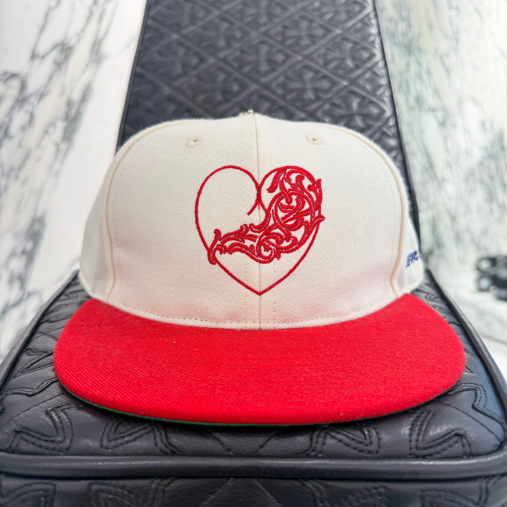 CHROME HEARTS 2024AW VINY HEART " LOVE YOU " Base Ball Cap Size 7 5/8 (60.6cm) クロムハーツ ヴィニーハート "ラブユー" ベースボールキャップ サイズ7 5/8 (60.6cm)