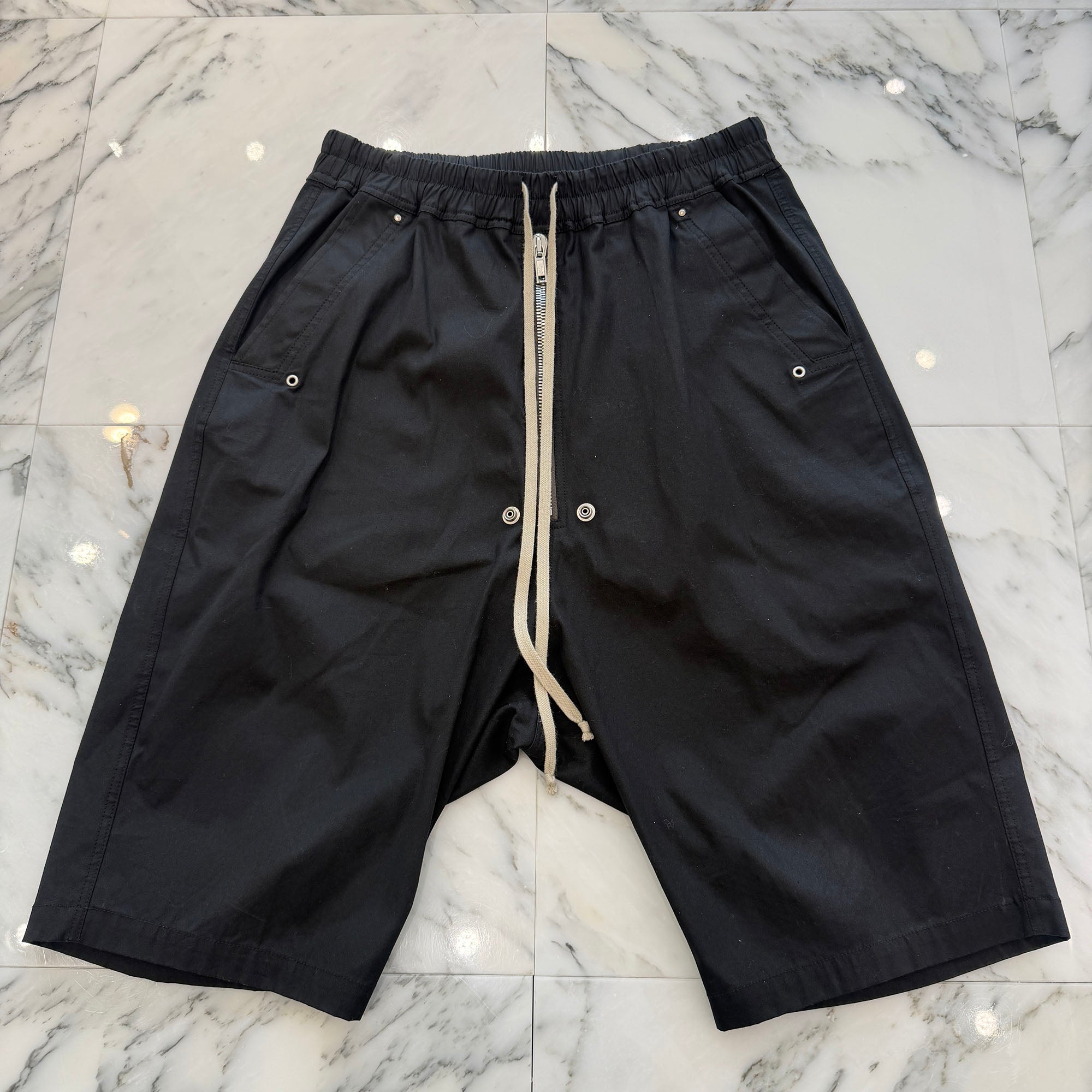 Rick Owens 2021SS Drawstring Bela Pods Half Pants RU21S6349-TE Size 48 リックオウエンス ドローストリング ベラポッズ ハーフパンツ サイズ48
