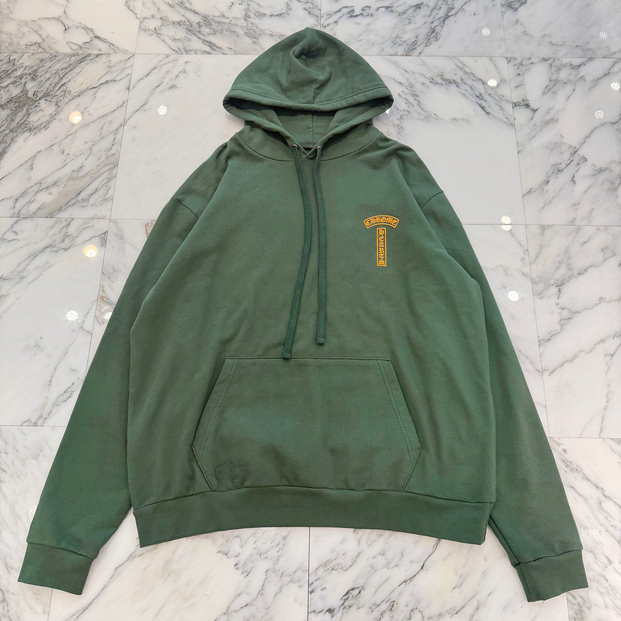 CHROME HEARTS 2025SS Online Limited Back Arch Logo USA Pullover Hoodie Size L クロムハーツ オンライン限定 バック アーチロゴUSA プルオーバーフーディ サイズL