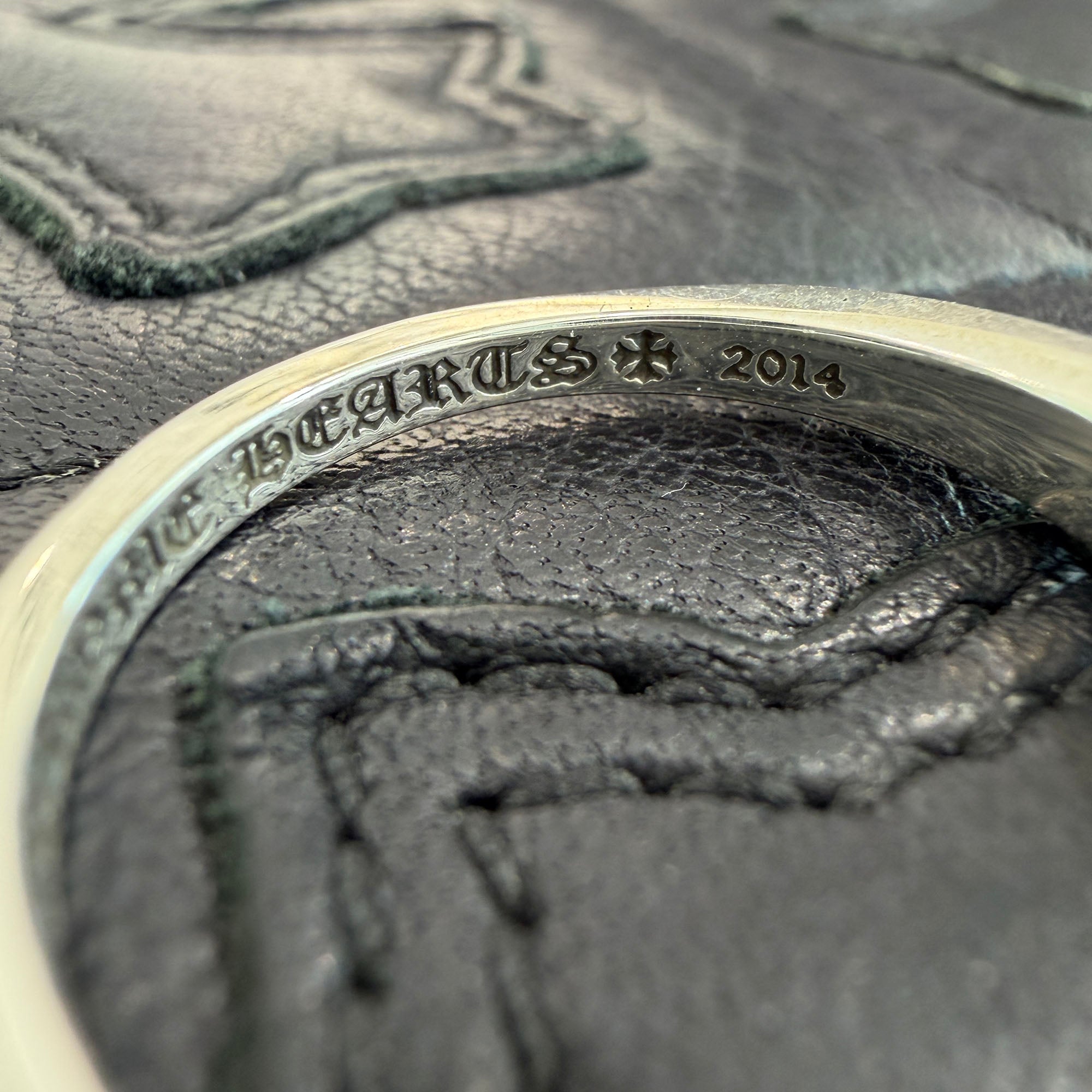 CHROME HEARTS Baby Classic Floral Cross Ring 20.5号 クロムハーツ