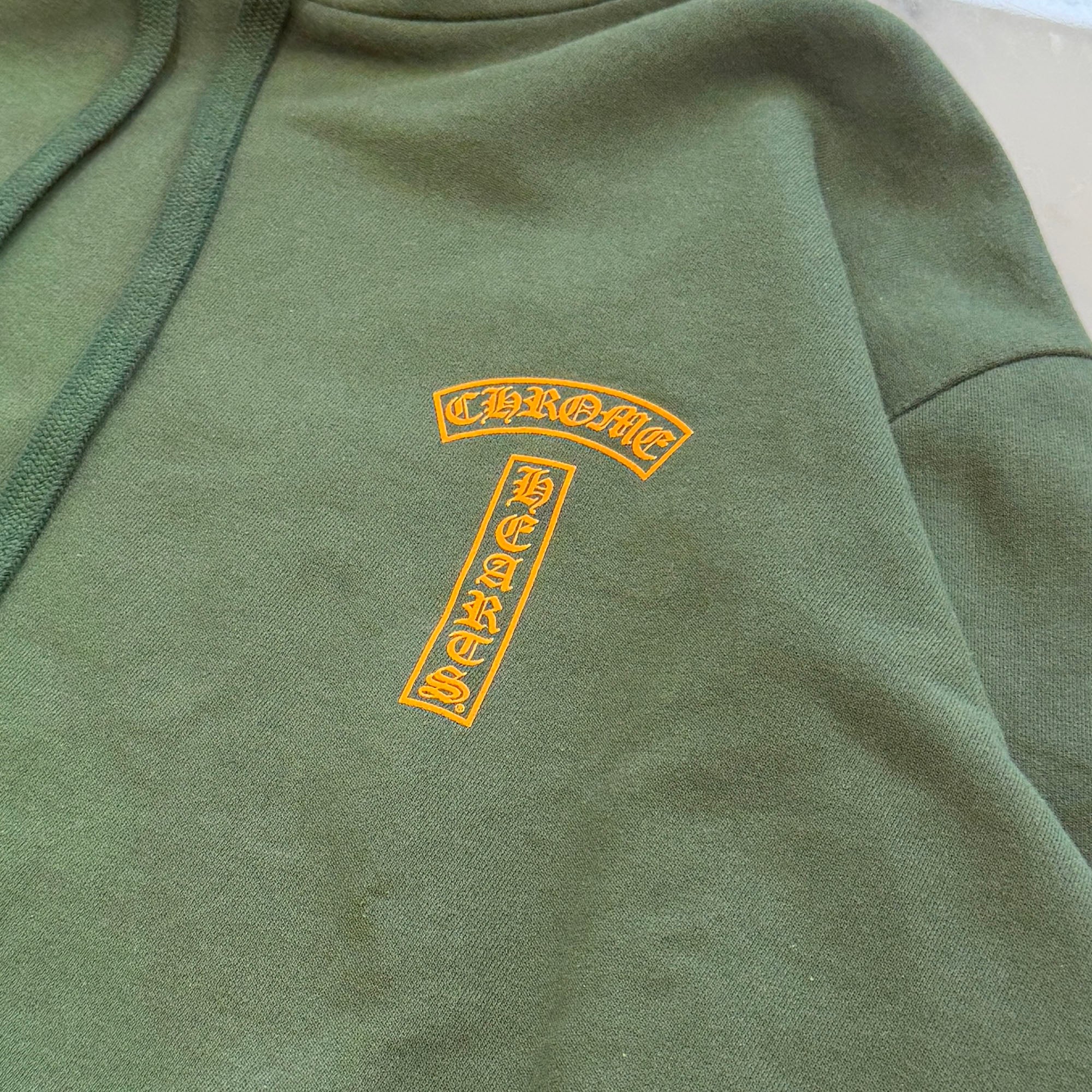 CHROME HEARTS 2025SS Online Limited Back Arch Logo USA Pullover Hoodie Size L クロムハーツ オンライン限定 バック アーチロゴUSA プルオーバーフーディ サイズL