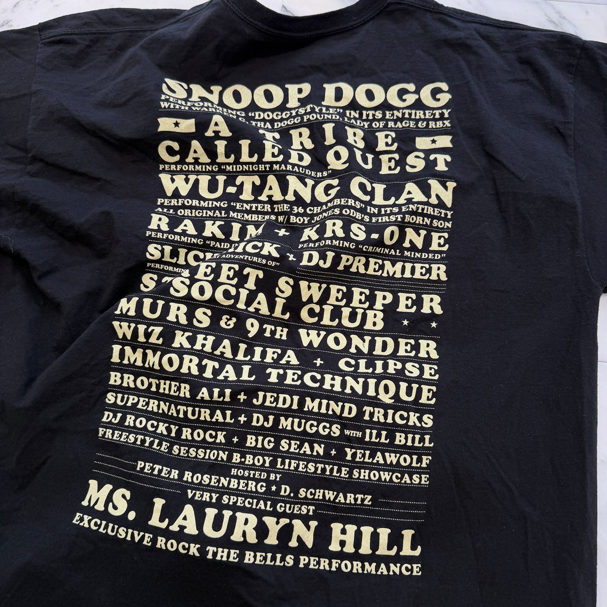 Vintage 00's Wu-Tang Clan Rock The Bells "GUERILLA UNION 2010" hanes S/S Tee Size 2XL ヴィンテージ 00's ウータン・クラン ロック・ザ・ベルズ "ゲリラ・ユニオン 2010" ヘインズ社製 Tシャツ サイズ2XL