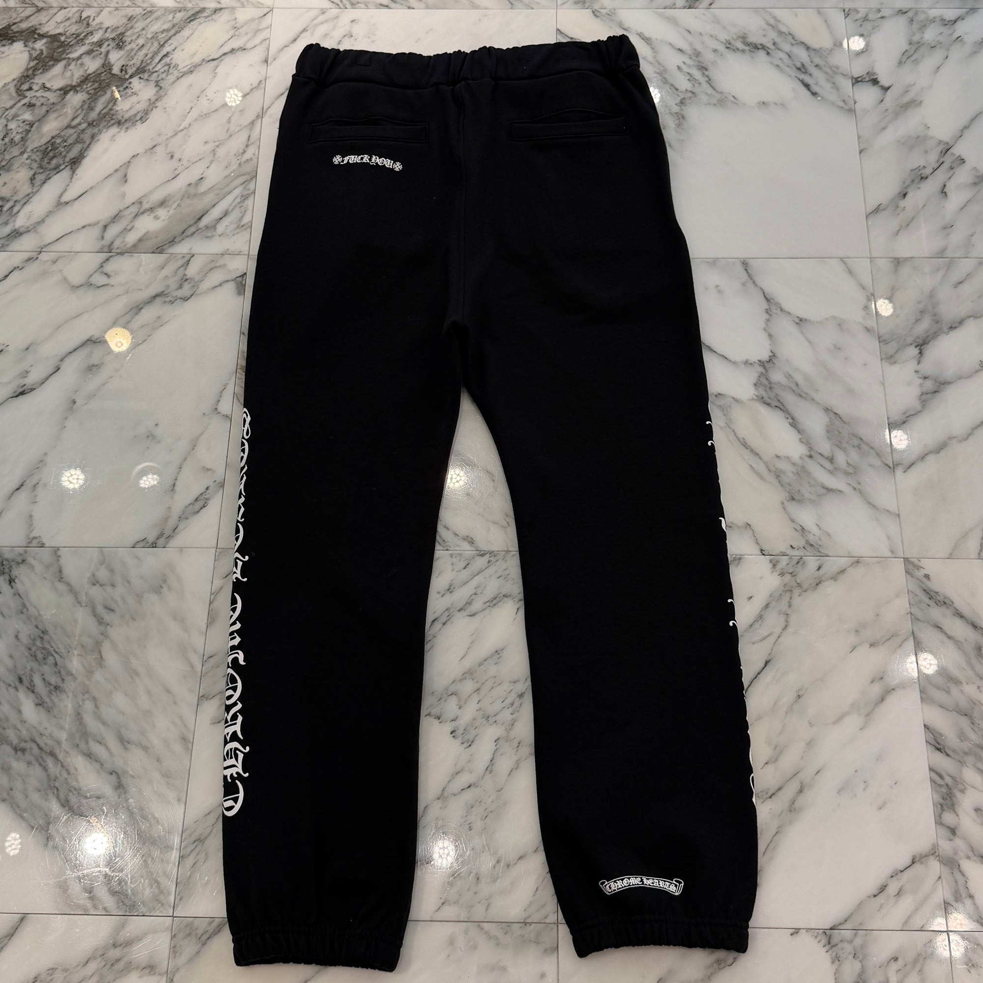 CHROME HEARTS Side Logo Fuck You Sweat Long Pants Size XL クロムハーツ サイドロゴ ファックユー スウェット ロングパンツ サイズXL