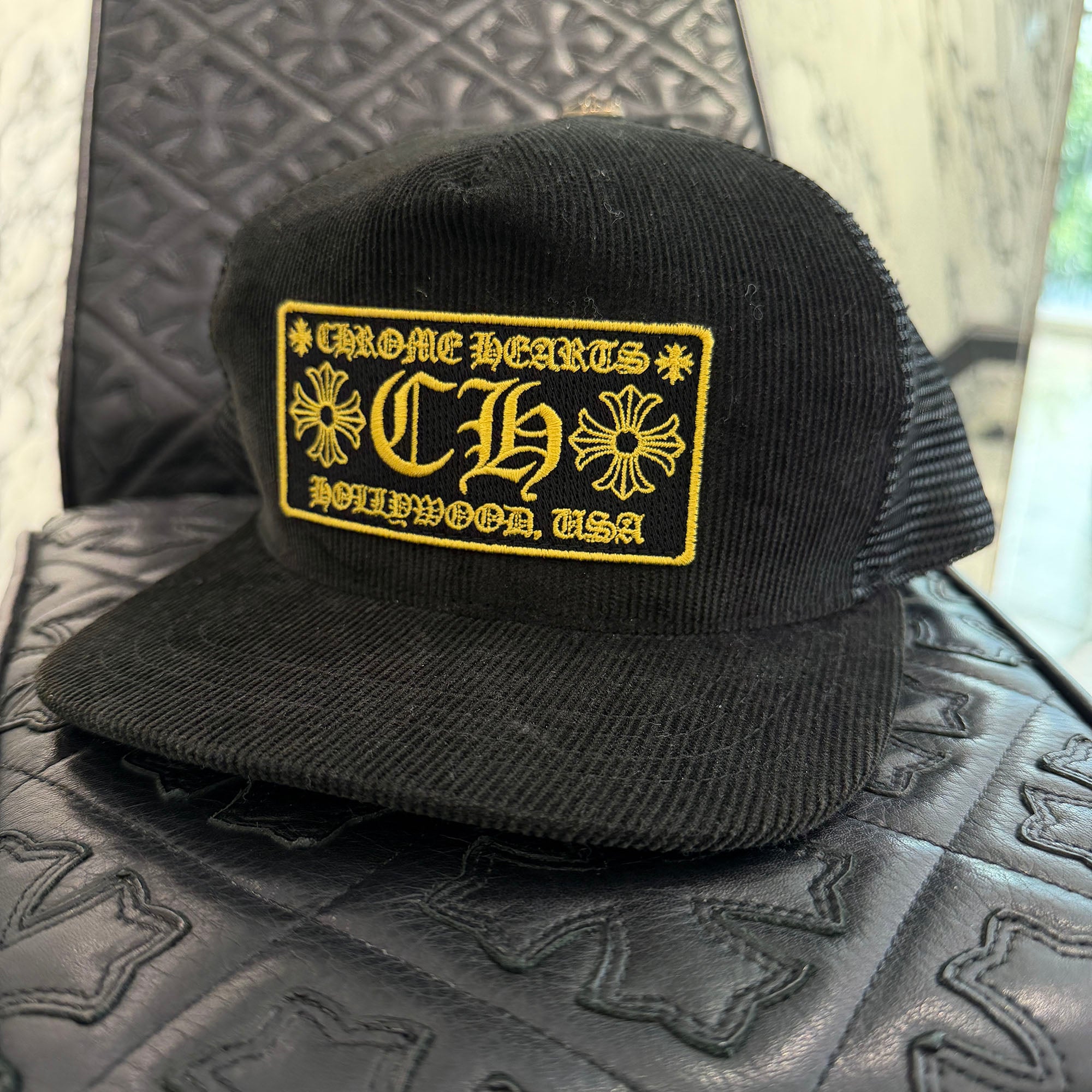 CHROME HEARTS Hollywood Limited Corduroy Trucker Cap Size ONE SIZE（53-60）クロムハーツ ハリウッド限定 コーデュロイ トラッカーキャップ サイズONE SIZE（53-60）