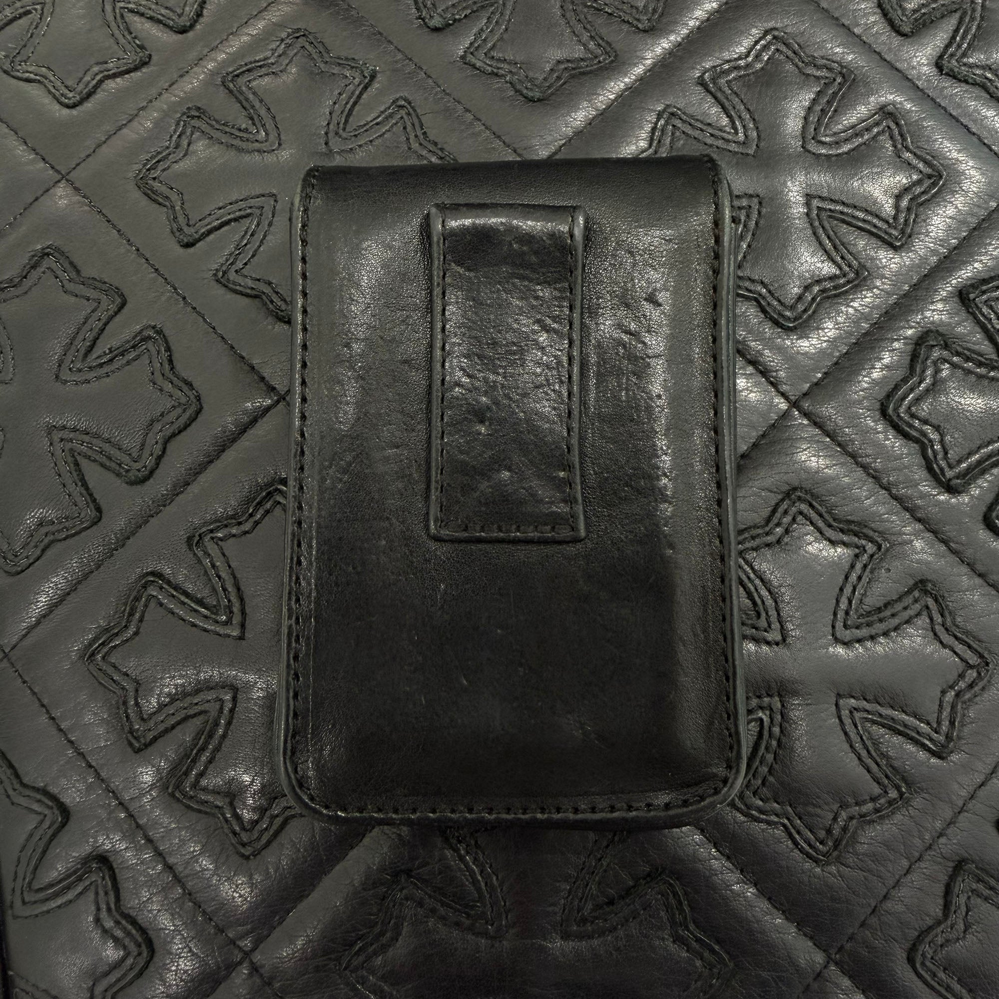 CHROME HEARTS Belt Pouch Small CH Cross Cigarette Case クロムハーツ ルトポーチ スモール CH クロス シガレットケース