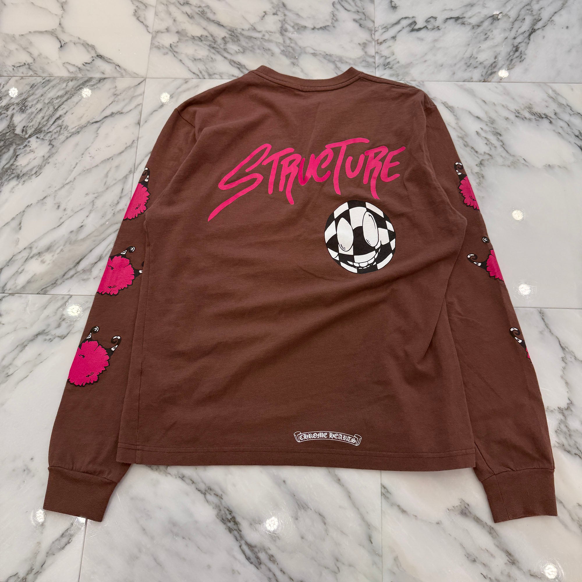 CHROME HEARTS × MATTY BOY PPO STRUCTURE Long Sleeve Tee Size M クロムハーツ × マッティボーイ PPO ストラクチャー ロングスリーブTシャツ サイズM