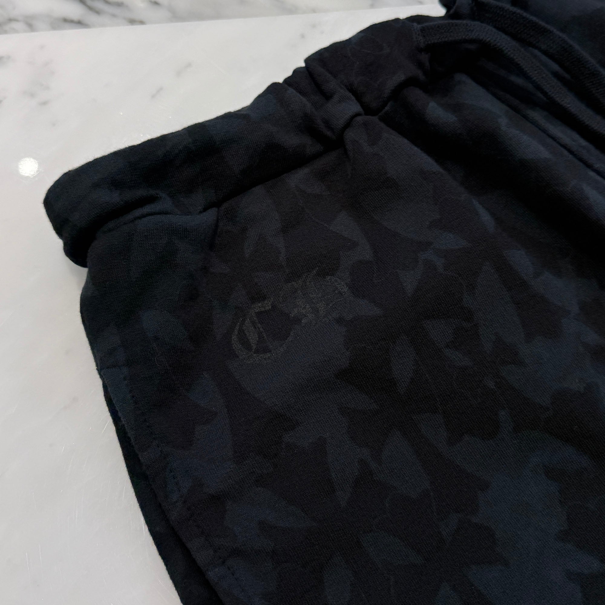 CHROME HEARTS 2024SS Graveyard Cemetery Cross Half Pants Size L クロムハーツ グレイブヤード セメタリークロス ハーフパンツ サイズL