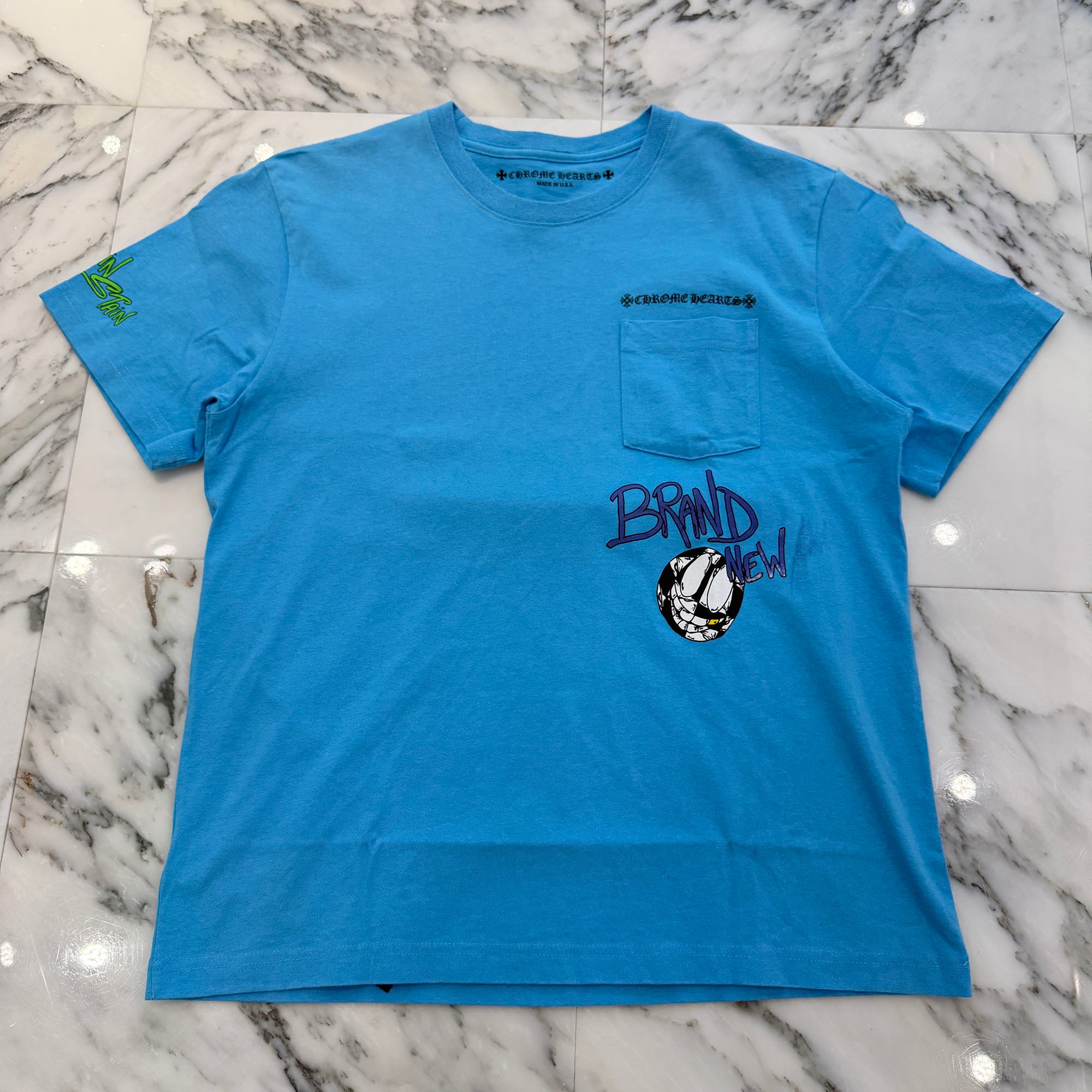 CHROME HEARTS × MATTY BOY 2024SS BRAIN NEW Tee Size L クロムハーツ × マッティボーイ ブレインニュー Tシャツ サイズL