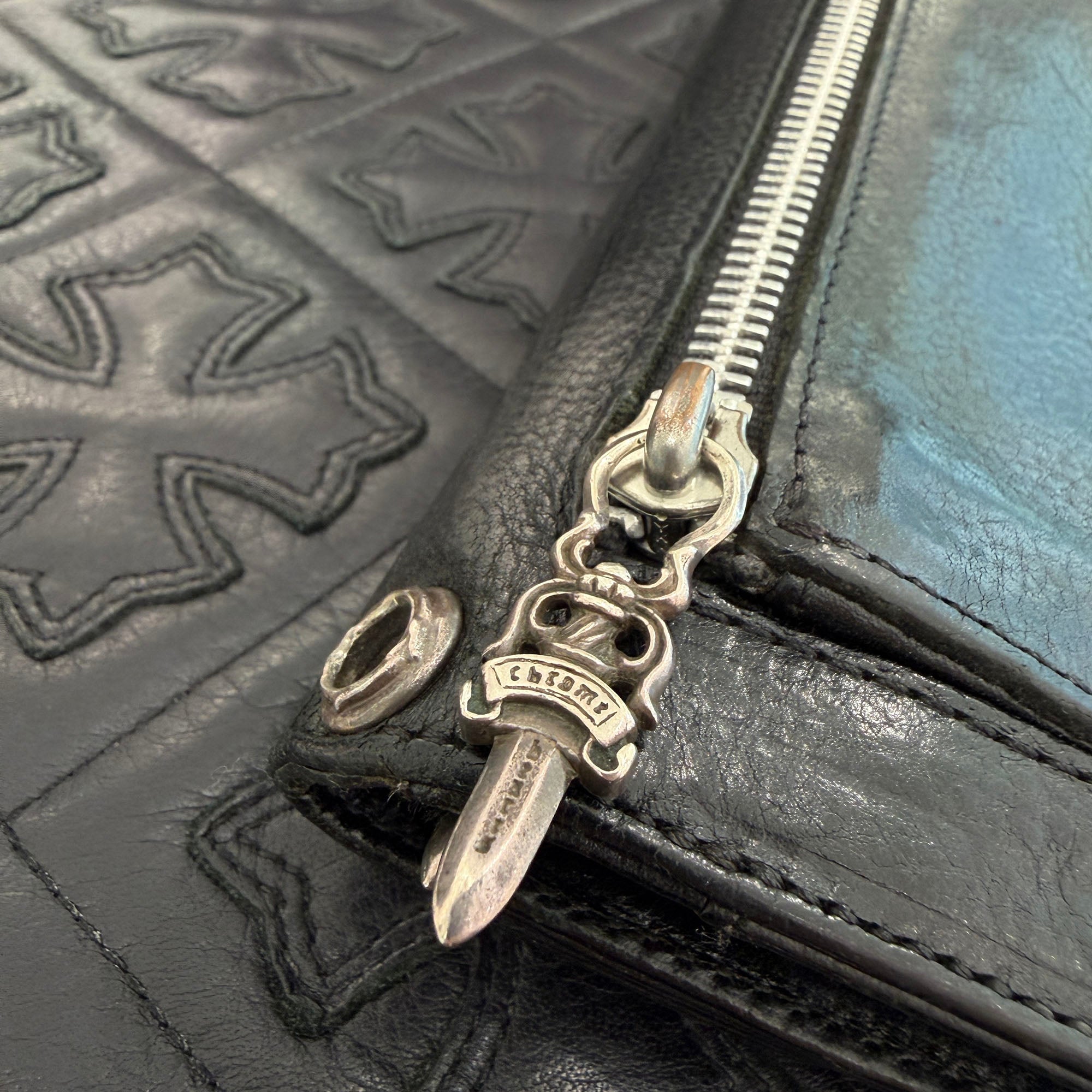 CHROME HEARTS Wave Cross Ball Wallet クロムハーツ ウェーブクロスボール ウォレット