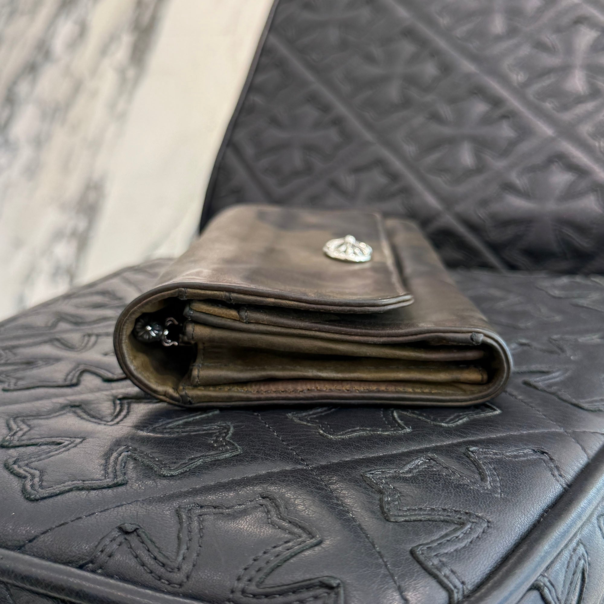 CHROME HEARTS Camouflage Judy Cross Ball Wallet クロムハーツ クロスボール カモフラージュ ジュディ クロスボールウォレット