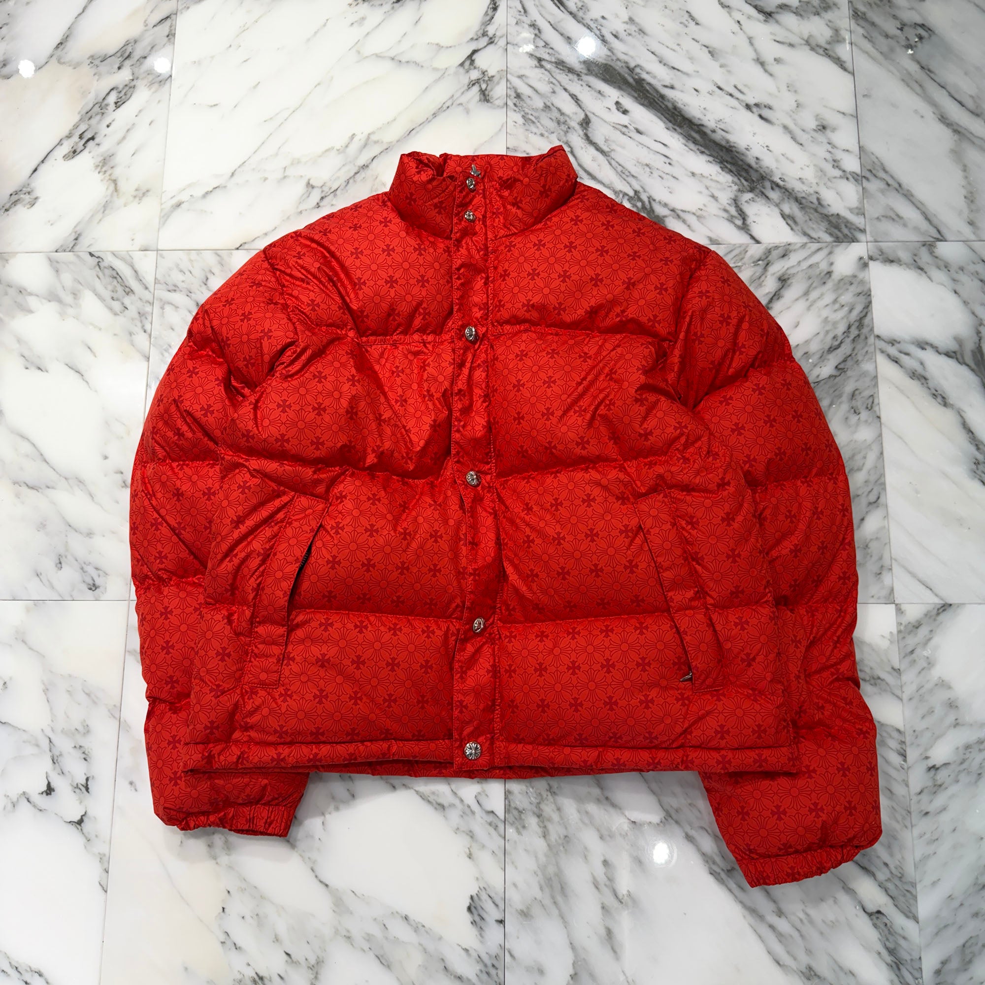 CHROME HEARTS CH Plus Stiff Down Jacket Size M クロムハーツ CHプラス スティッフ ダウンジャケット サイズM