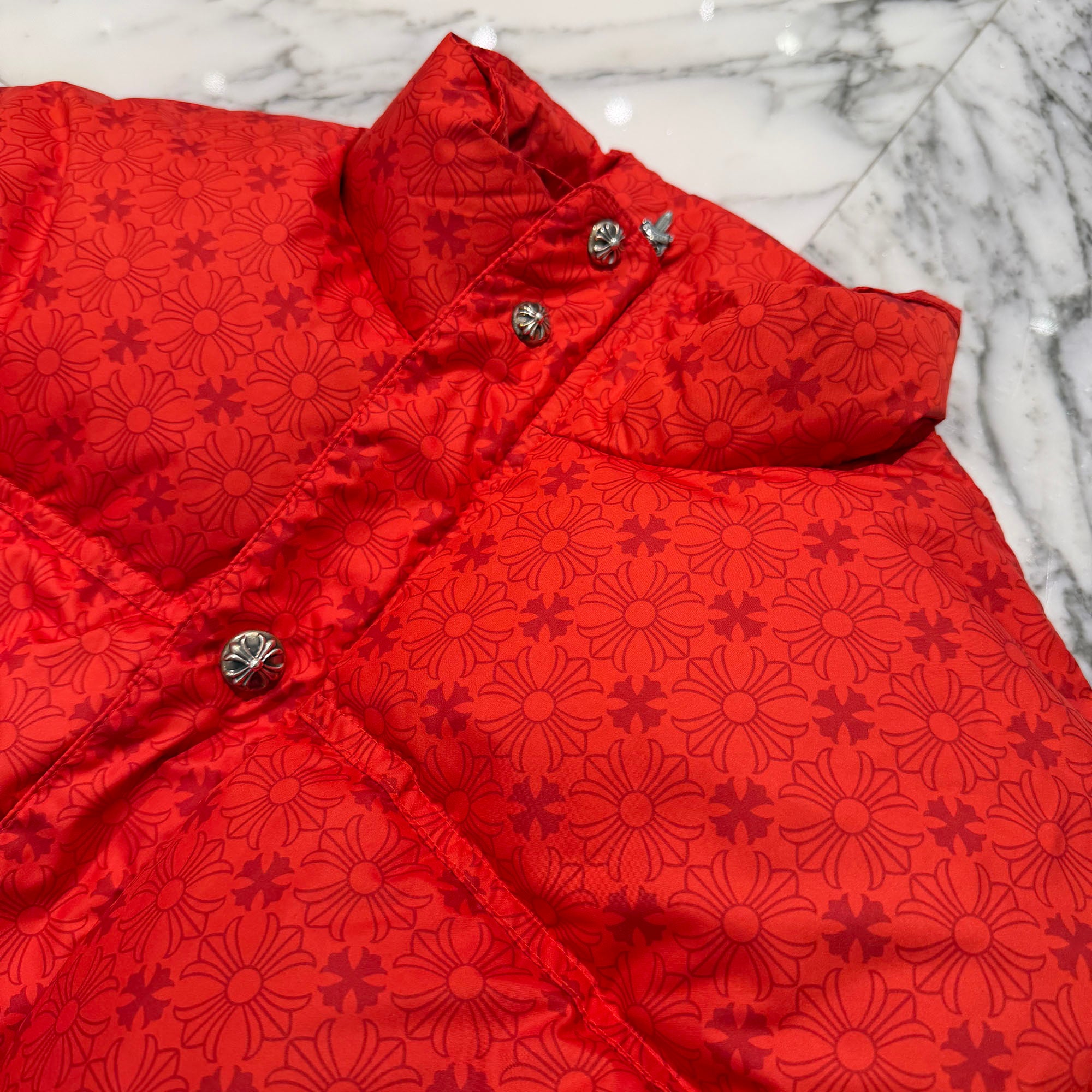CHROME HEARTS CH Plus Stiff Down Jacket Size M クロムハーツ CHプラス スティッフ ダウンジャケット サイズM