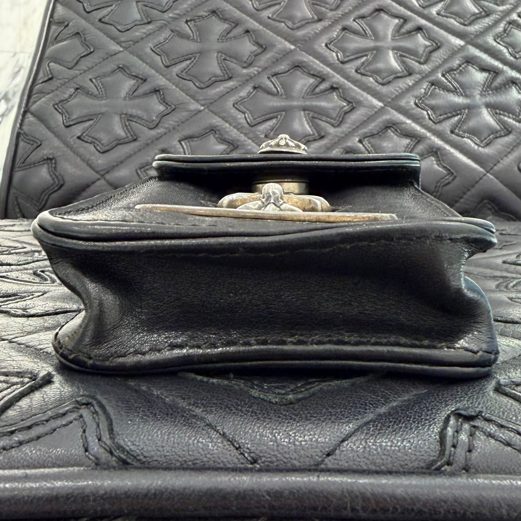 CHROME HEARTS Belt Pouch Small CH Cross Cigarette Case クロムハーツ ルトポーチ スモール CH クロス シガレットケース