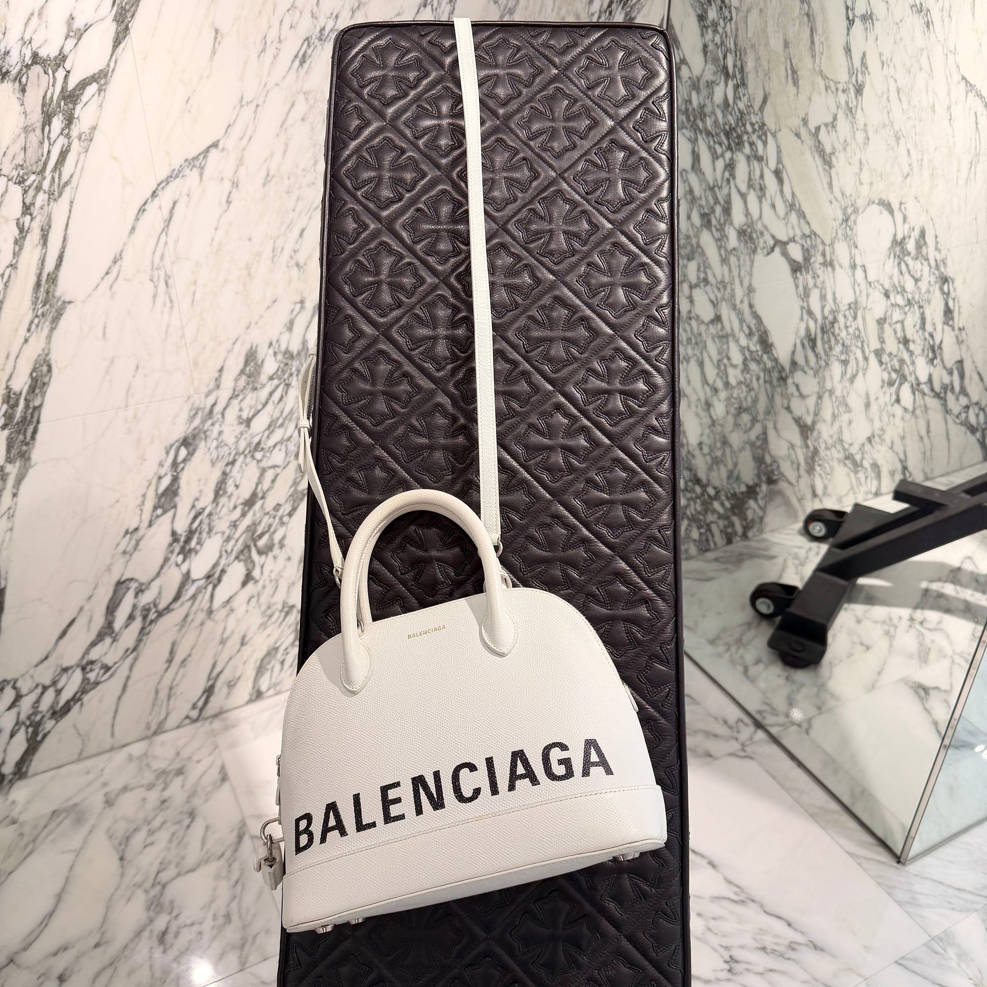 BALENCIAGA Ville Top Handle S Handbag 518873 バレンシアガ ヴィル