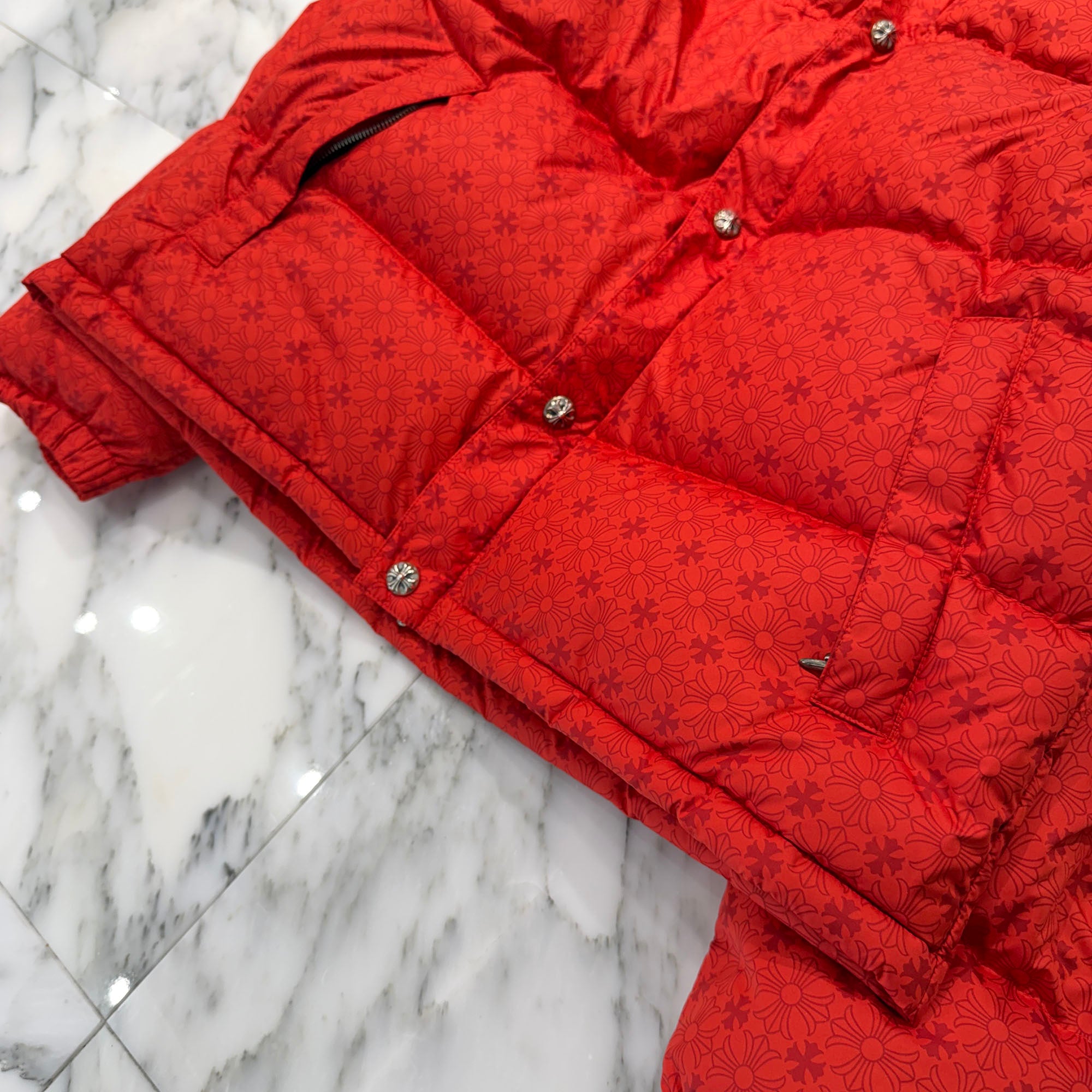 CHROME HEARTS CH Plus Stiff Down Jacket Size M クロムハーツ CHプラス スティッフ ダウンジャケット サイズM