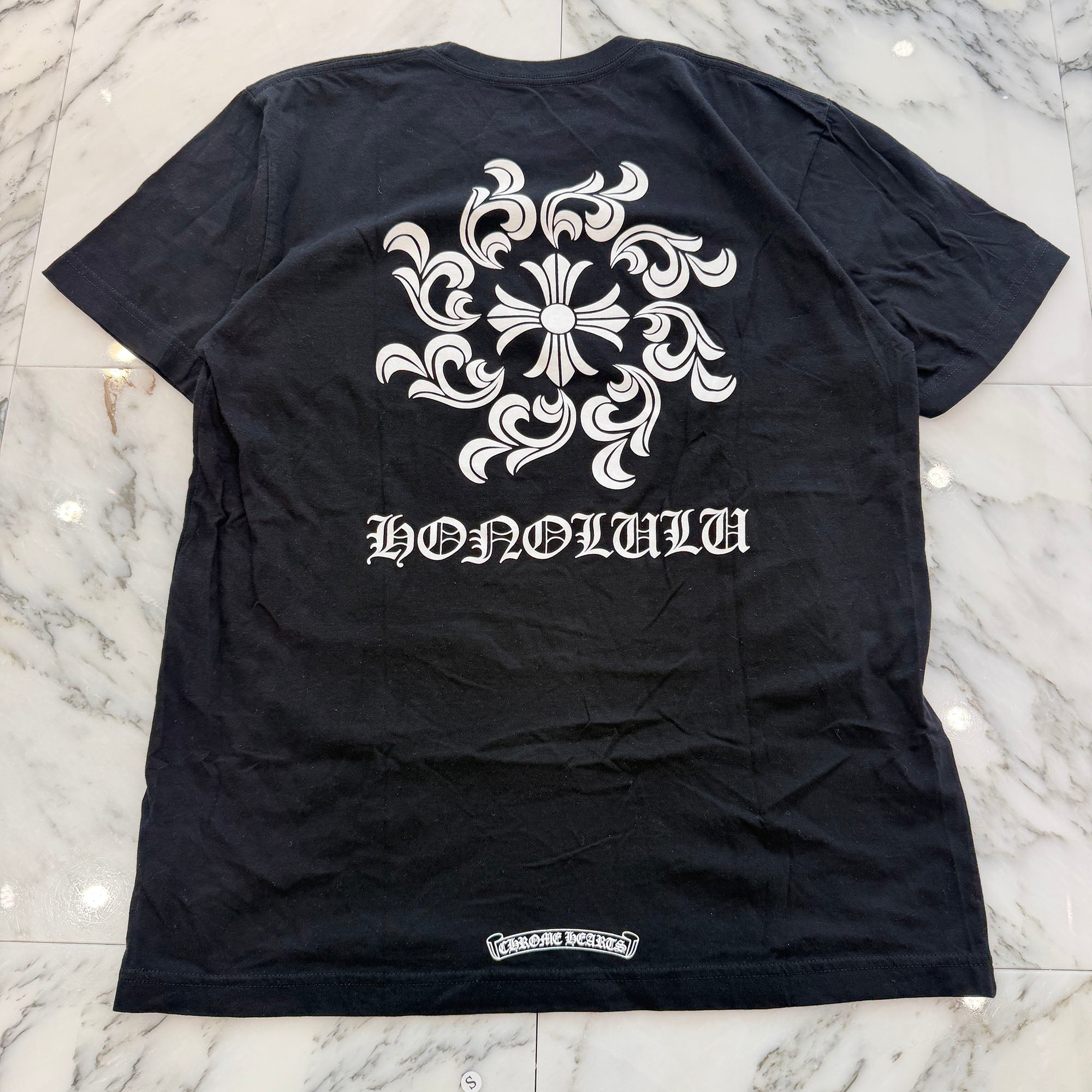 CHROME HEARTS Honolulu Limited Shine Cross Tee Size L クロムハーツ ホノルル限定 シャインクロス Tシャツ サイズL