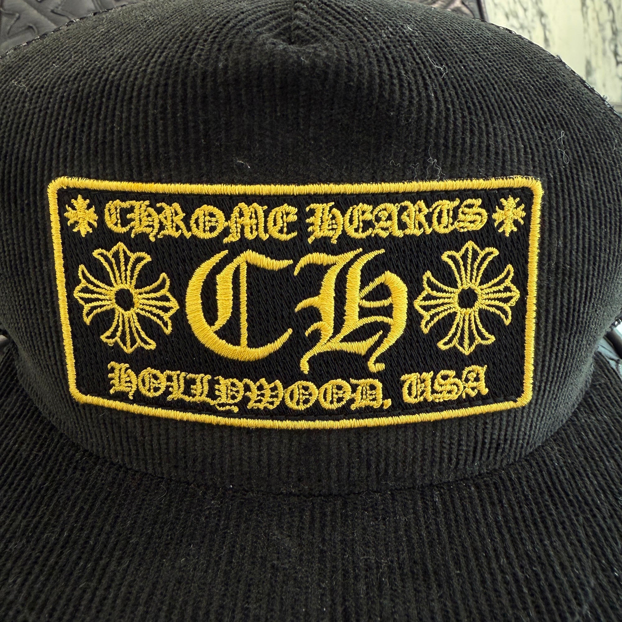 CHROME HEARTS Hollywood Limited Corduroy Trucker Cap Size ONE SIZE（53-60）クロムハーツ ハリウッド限定 コーデュロイ トラッカーキャップ サイズONE SIZE（53-60）
