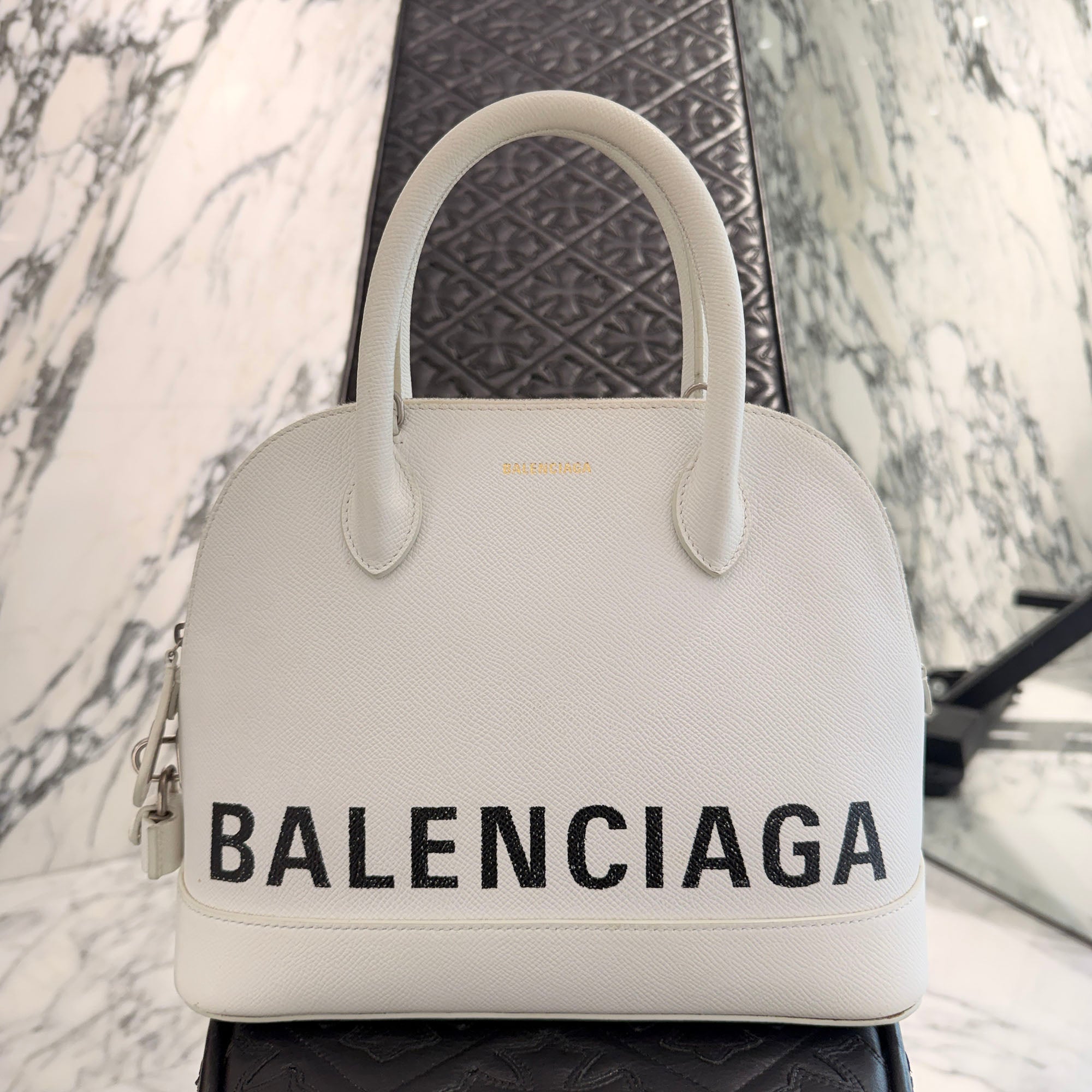 BALENCIAGA Ville Top Handle S Handbag 518873 バレンシアガ ヴィル