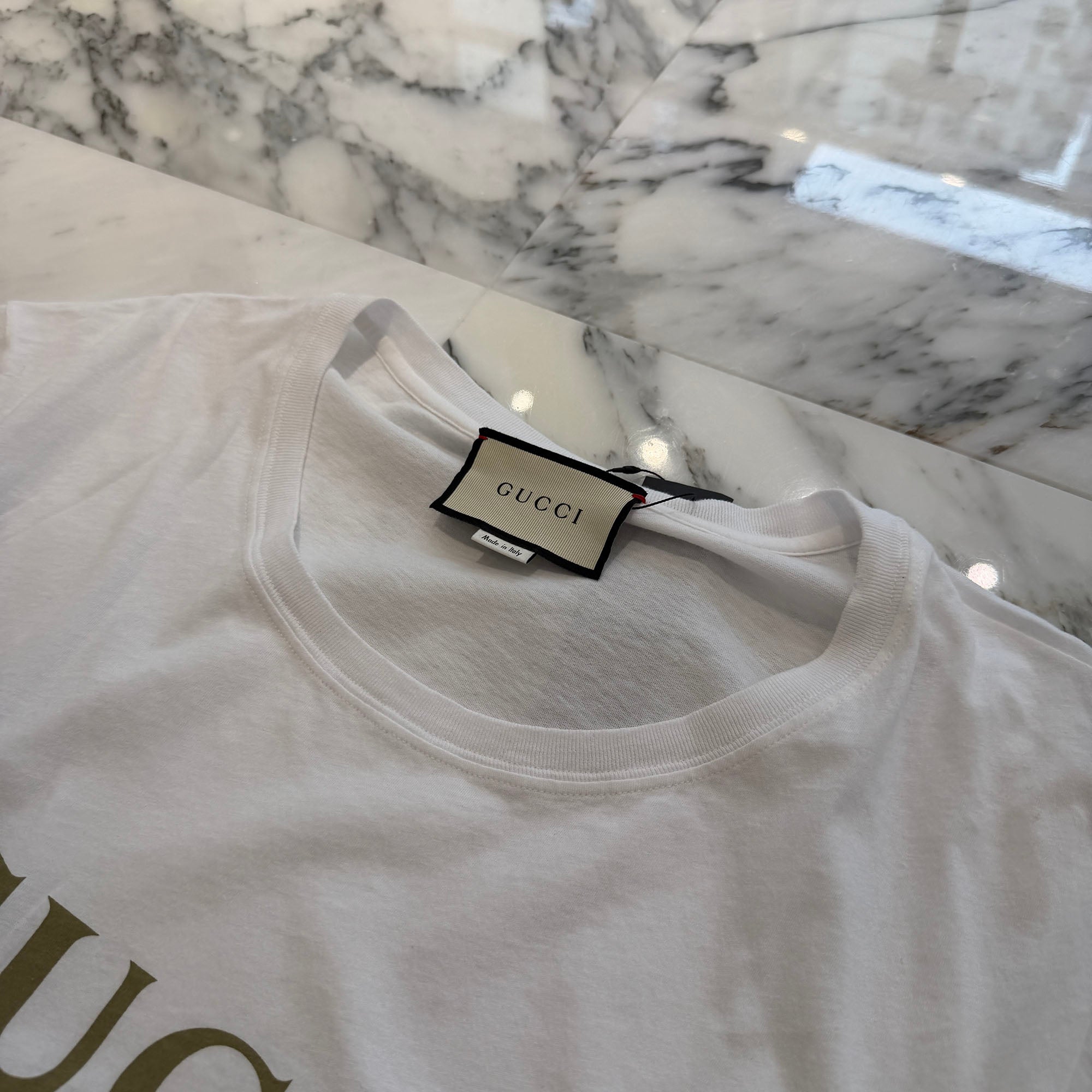 GUCCI 2022AW Logo Washed Over Sized Tee 440103 X3F05 Size M グッチ ロゴ ウォッシュドオーバーサイズ Tシャツ サイズM