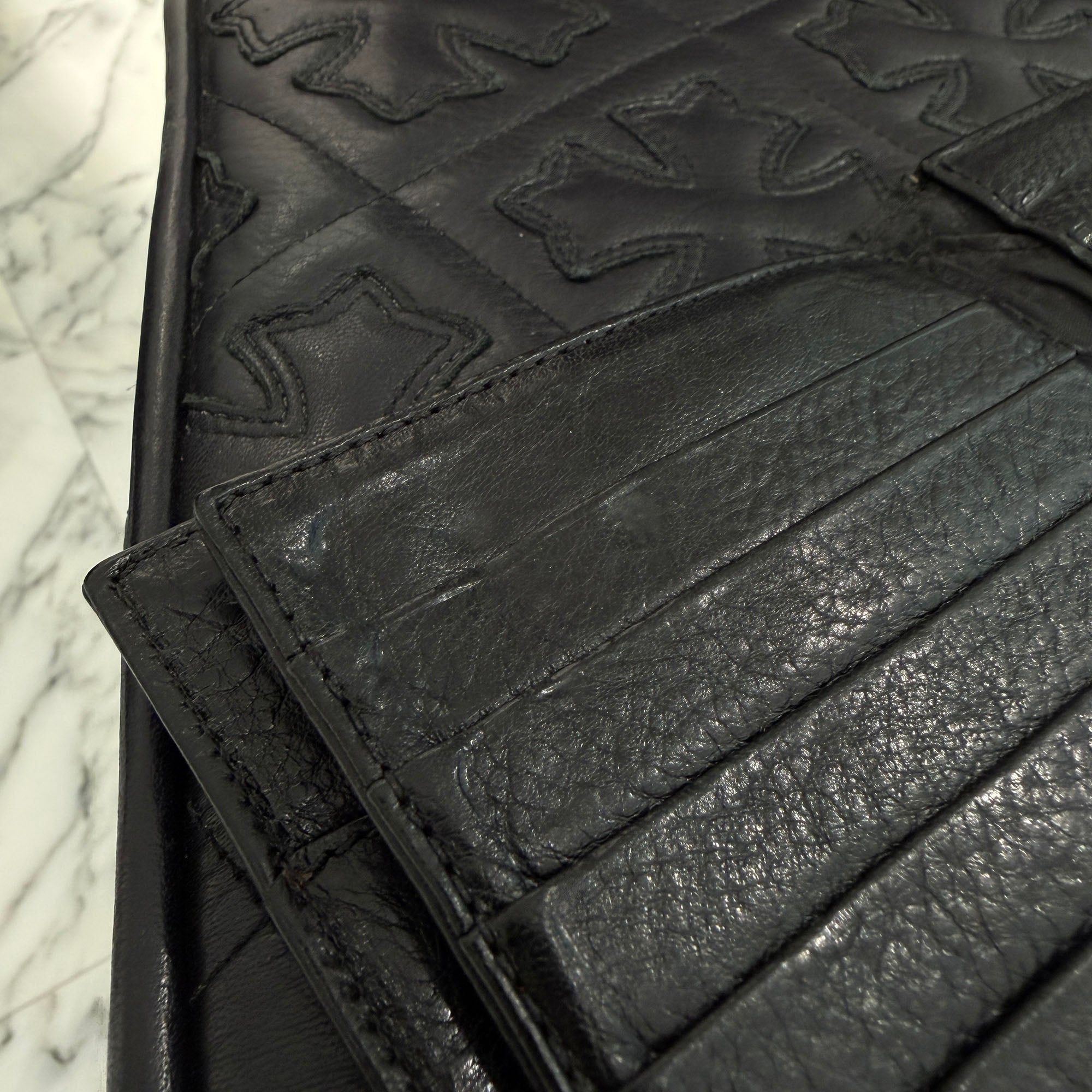 CHROME HEARTS Wave Cross Ball Wallet クロムハーツ ウェーブクロスボール ウォレット
