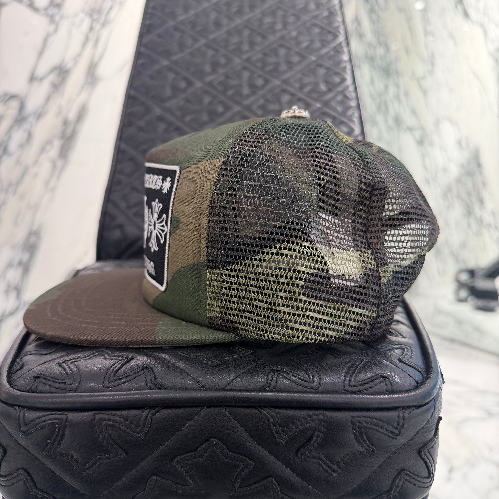 CHROME HEARTS Hollywood Limited Camo Mesh Trucker Cap Size ONE SIZE (51-61) クロムハーツ ハリウッド限定 カモメッシュ トラッカーキャップ サイズONE SIZE (51-61)