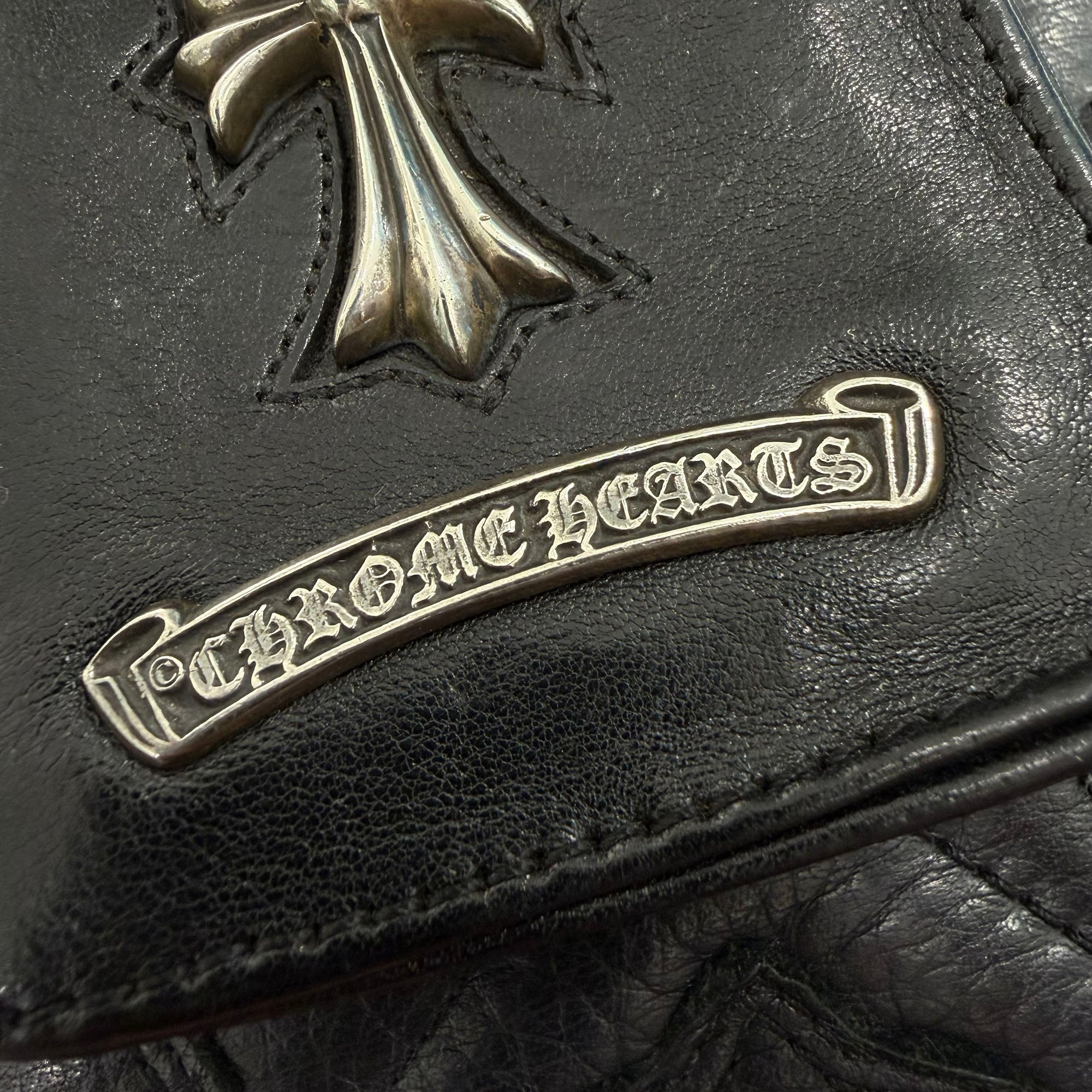 CHROME HEARTS Belt Pouch Small CH Cross Cigarette Case クロムハーツ ルトポーチ スモール CH クロス シガレットケース