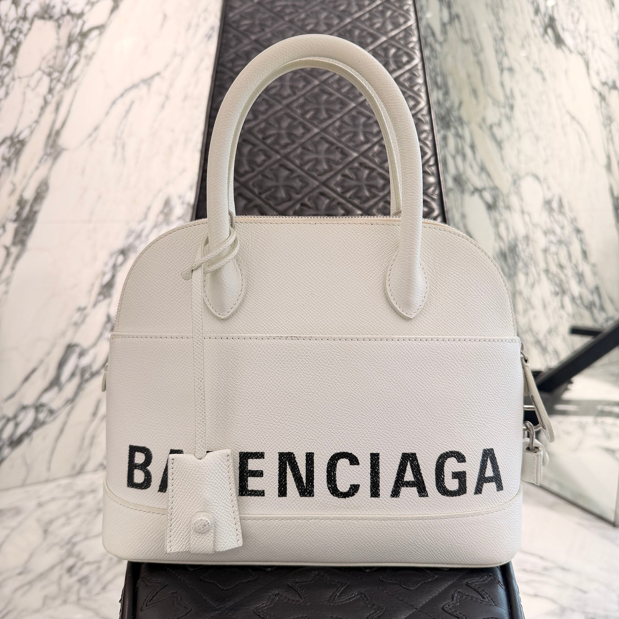 BALENCIAGA Ville Top Handle S Handbag 518873 バレンシアガ ヴィル