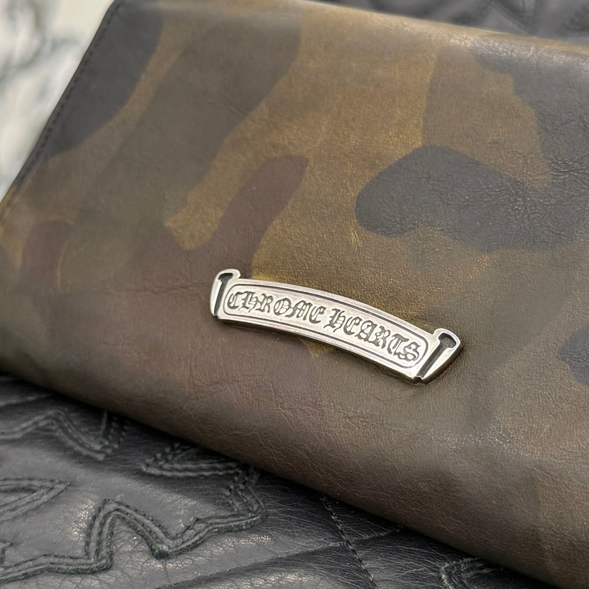 CHROME HEARTS Camouflage Judy Cross Ball Wallet クロムハーツ クロスボール カモフラージュ ジュディ クロスボールウォレット