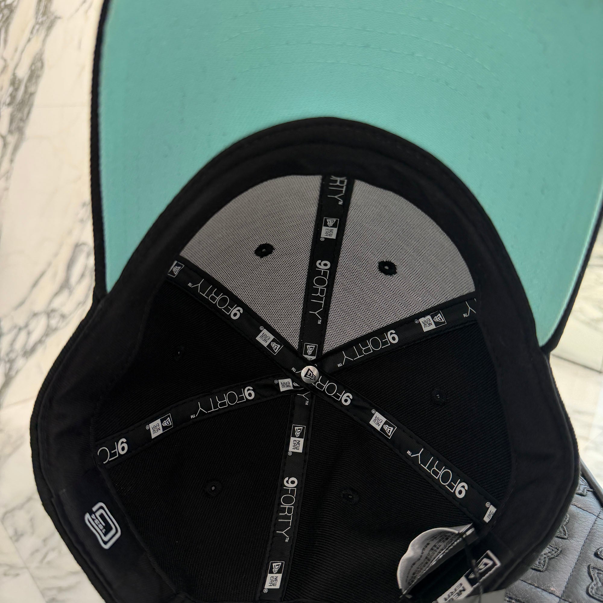 Tiffany Co. × NEW ERA × Giants 2024AW TG Logo Embroidery Baseball Cap RN11493 CA40289 Size 9FORTY ティファニー × ニューエラ × 読売ジャイアンツ TGロゴ刺繍 ベースボール キャップ サイズ9FORTY