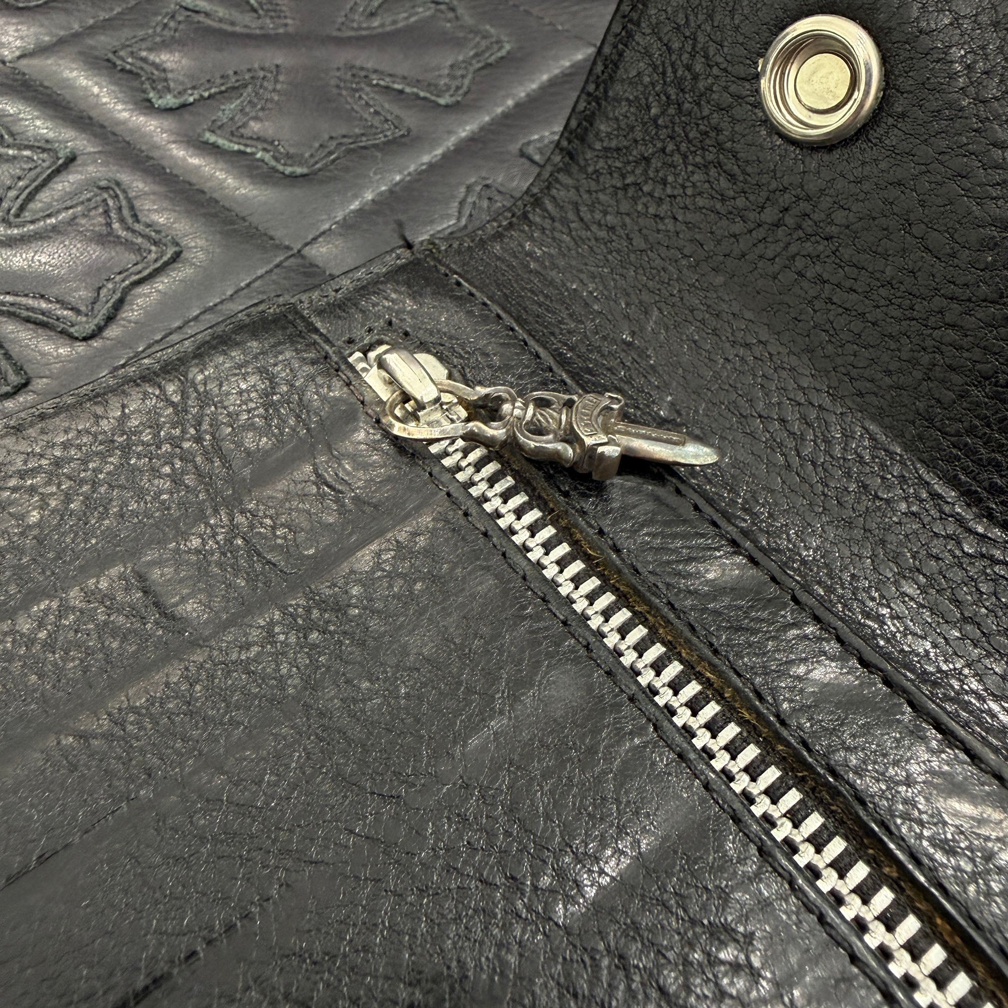 CHROME HEARTS Wave Cross Ball Wallet クロムハーツ ウェーブクロスボール ウォレット