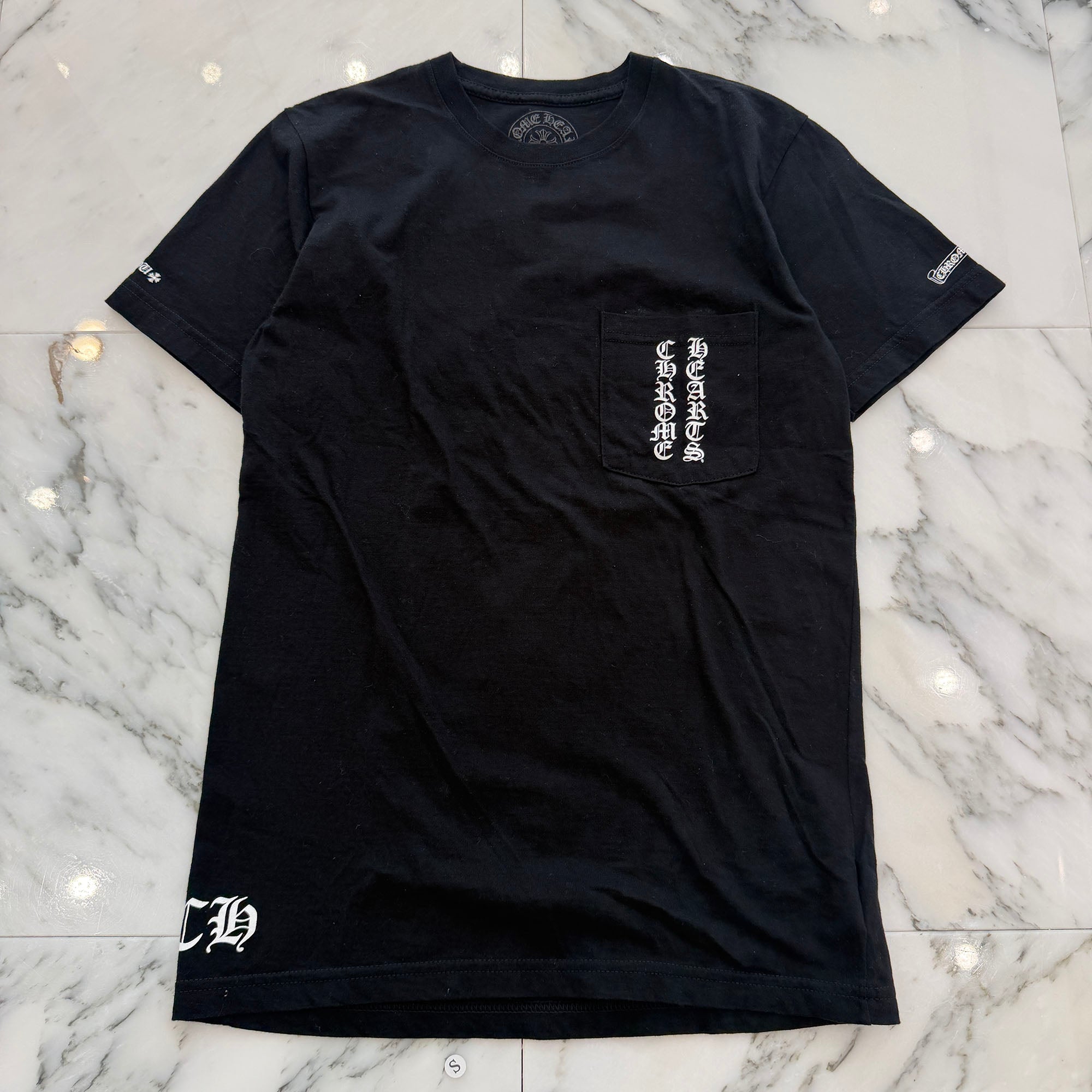 CHROME HEARTS Scroll Label Fuck You Logo Print Tee Size S クロムハーツ スクロール ラベル ファックユー ロゴ プリント Tシャツ サイズS