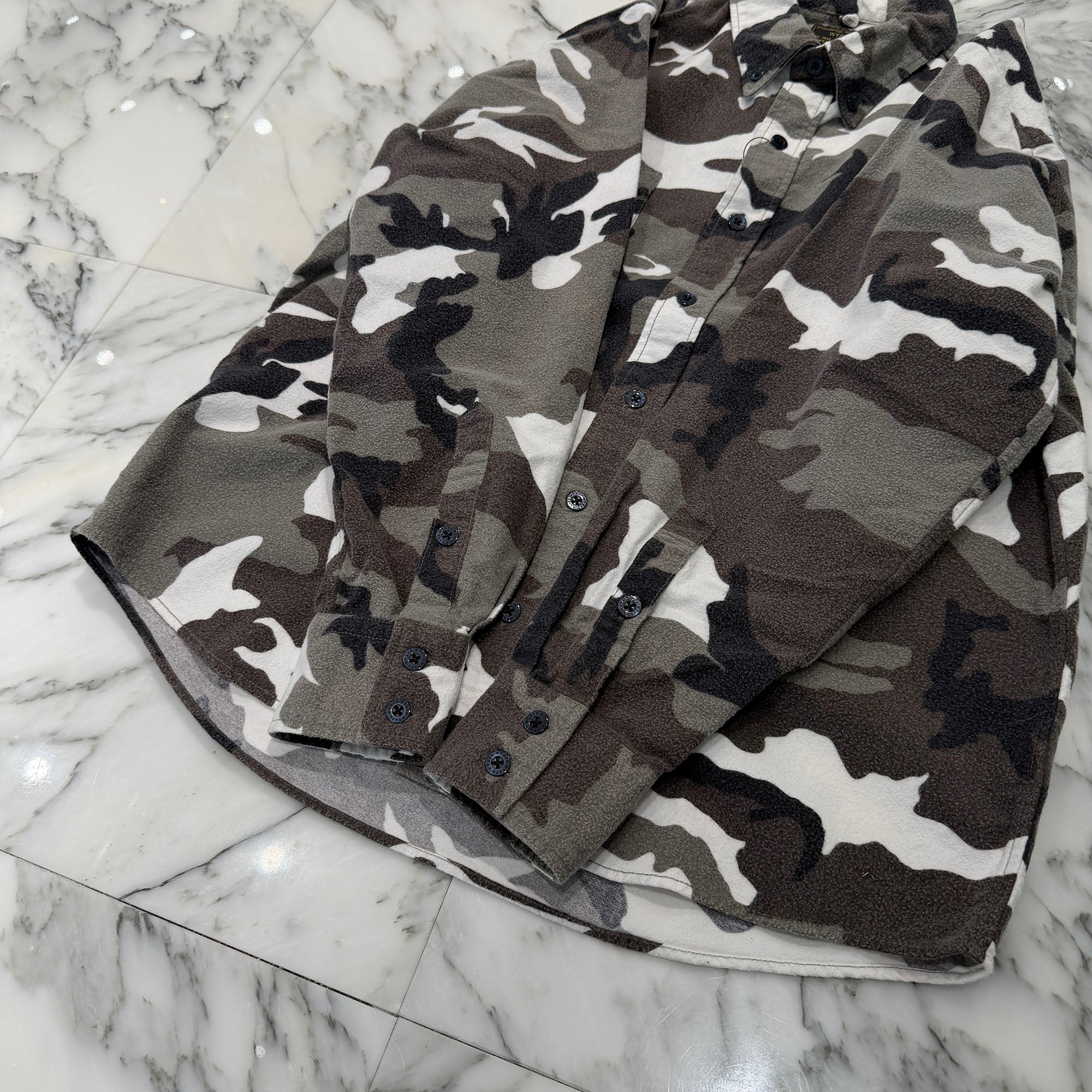 WTAPS 2017AW Camouflage Flannel Shirt 141GWDT-SHM03 Size 1 ダブルタップス カモフラージュ フランネルシャツ サイズ1