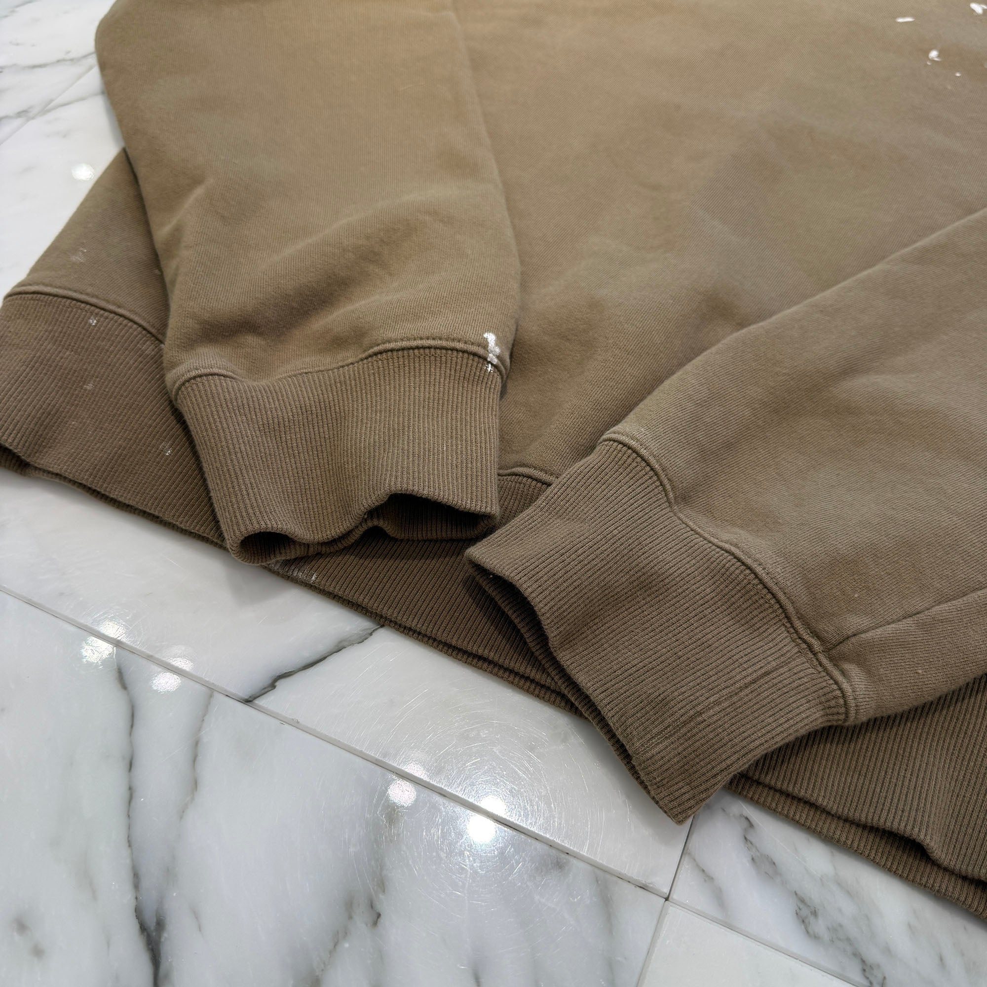 DIOR × Travis Scott 2022AW Logo Embroidery Paint Sweatshirt 283J679A0531 Size M ディオール × トラヴィス・スコット ロゴ刺繍 ペイント スウェットシャツ サイズM