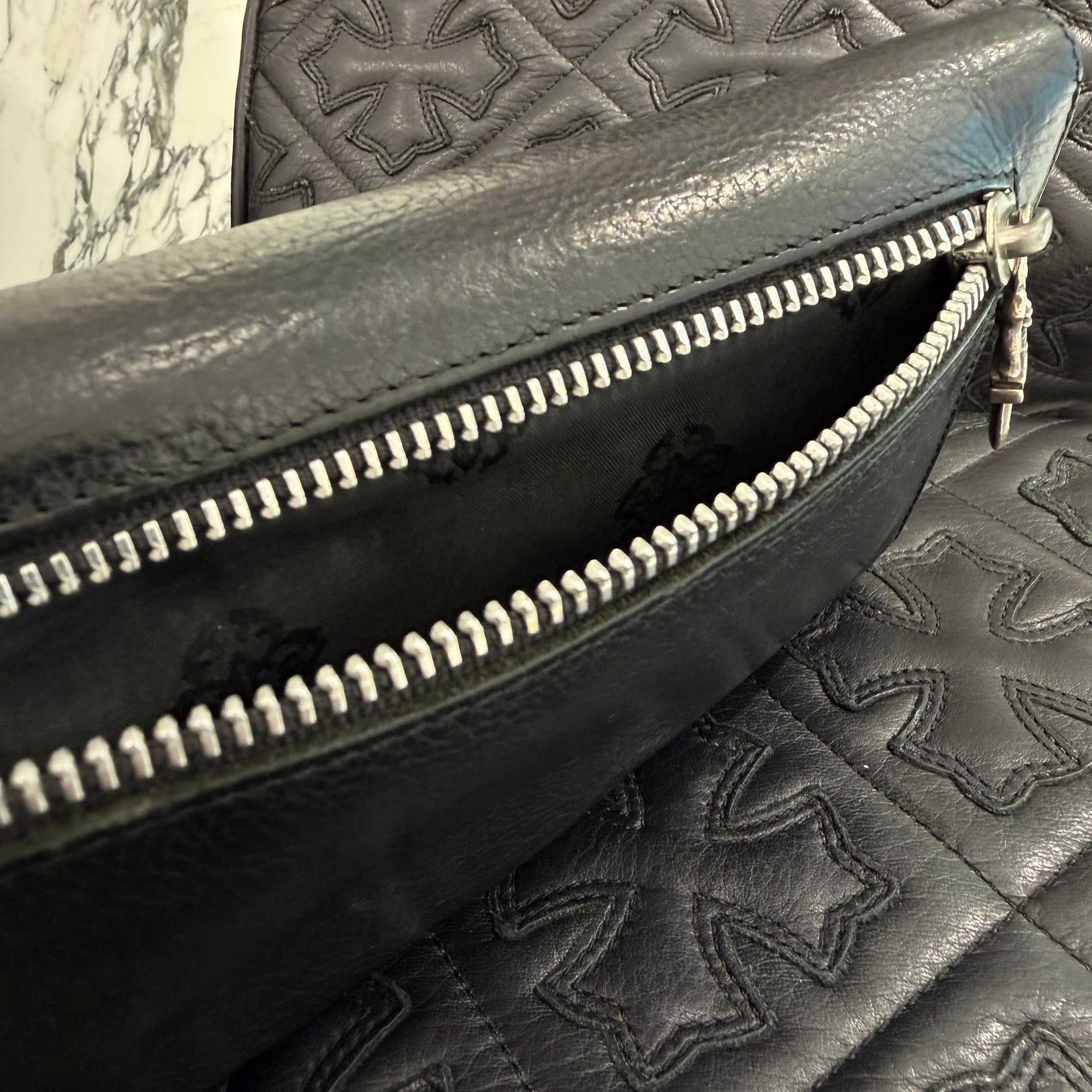 CHROME HEARTS Wave Cross Ball Wallet クロムハーツ ウェーブクロスボール ウォレット