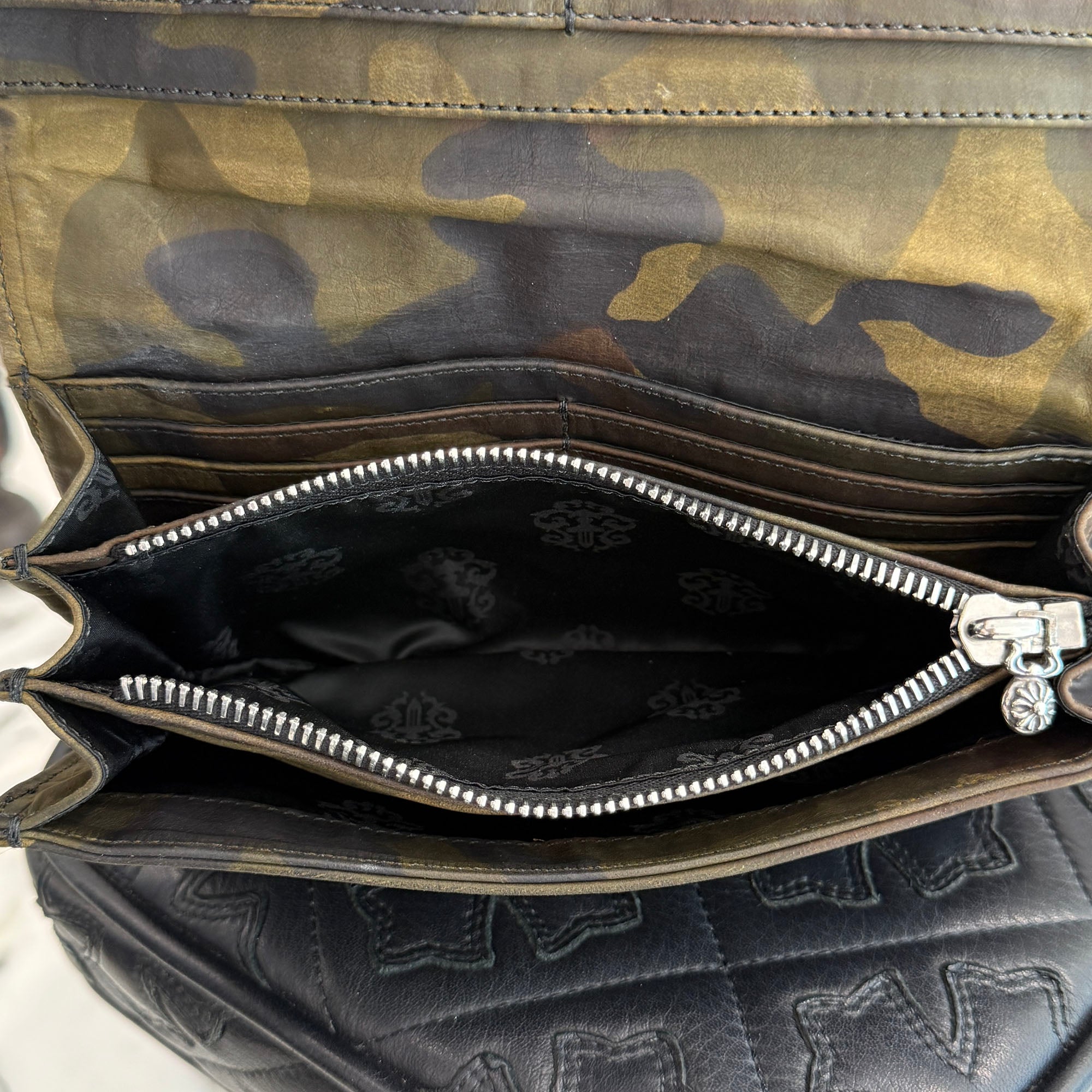 CHROME HEARTS Camouflage Judy Cross Ball Wallet クロムハーツ クロスボール カモフラージュ ジュディ クロスボールウォレット