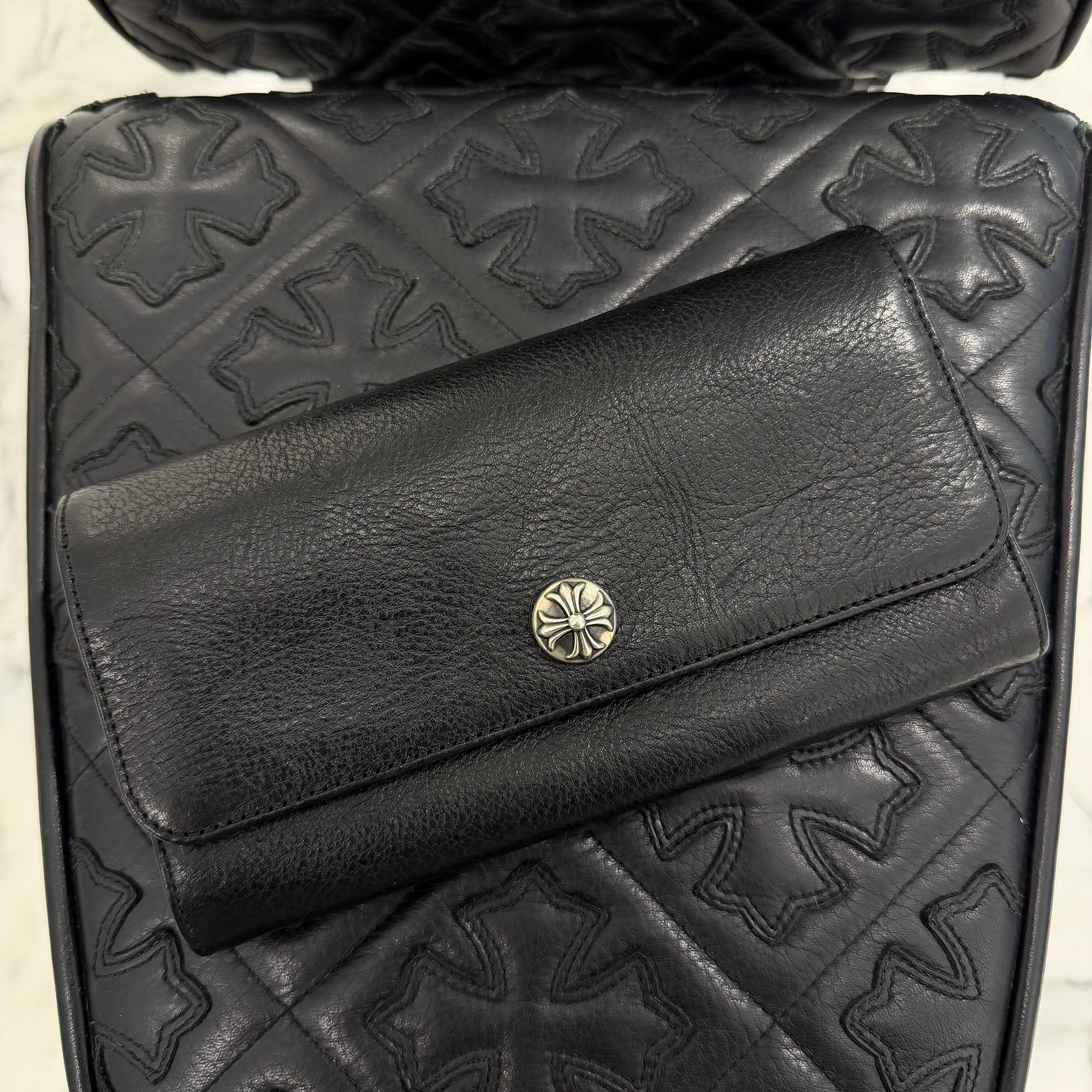 CHROME HEARTS Judy Cross Ball Wallet クロムハーツ ジュディ クロスボール ウォレット