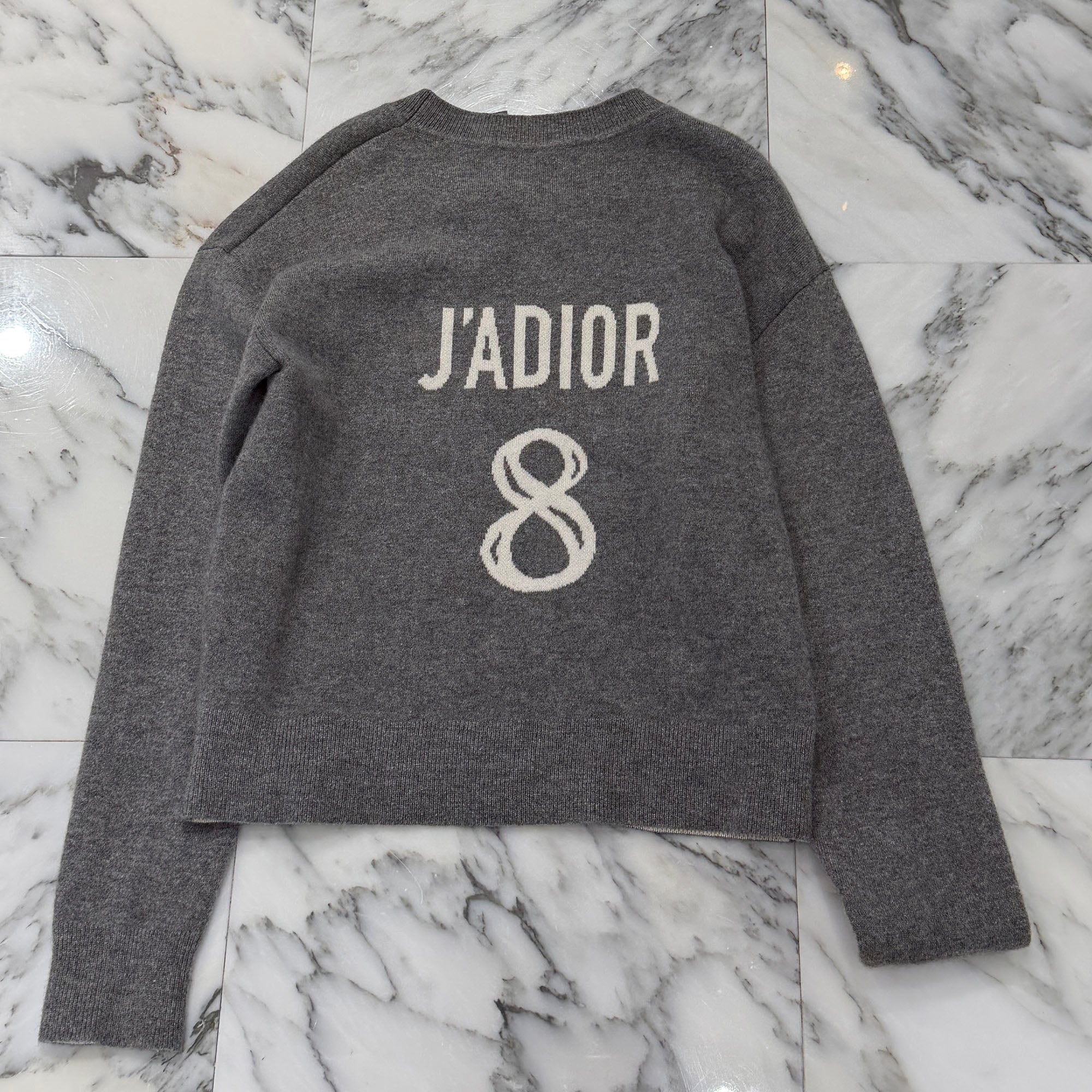 DIOR 2021AW Christian Dior 8 Boxy Sweater 924S55AM009 Size 40 ディオール クリスチャンディオール 8 ボクシーセーター サイズ40